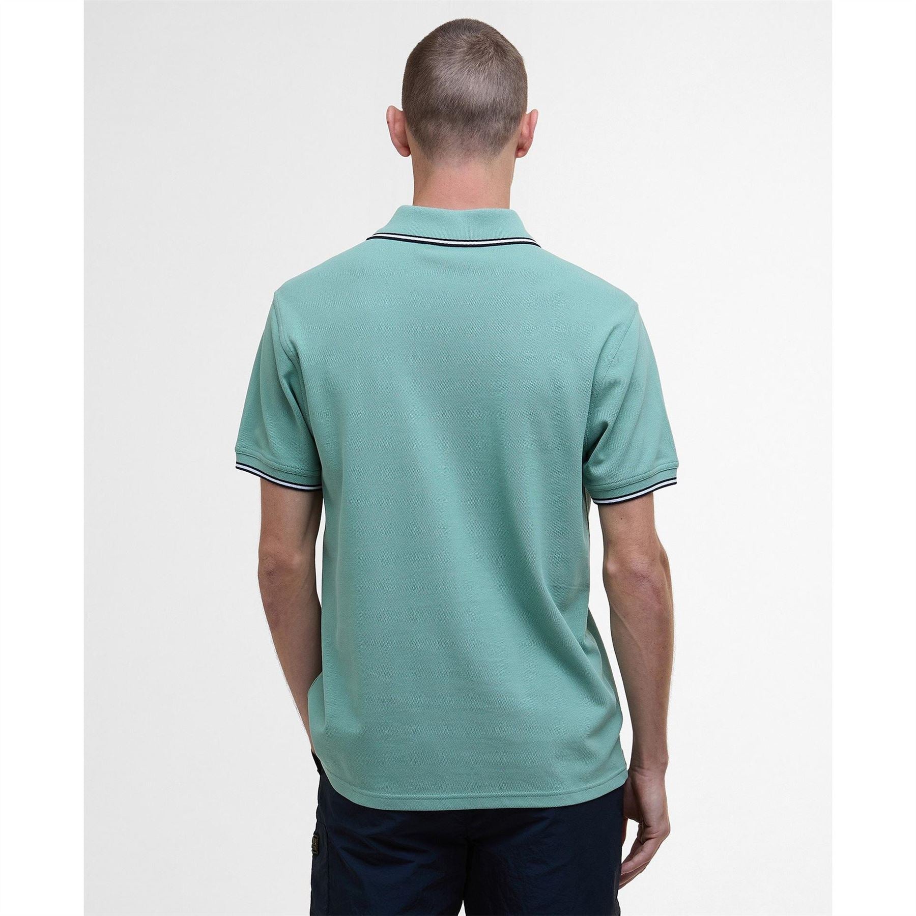 Barbour International Tipped Short Sleeve Polo Shirt