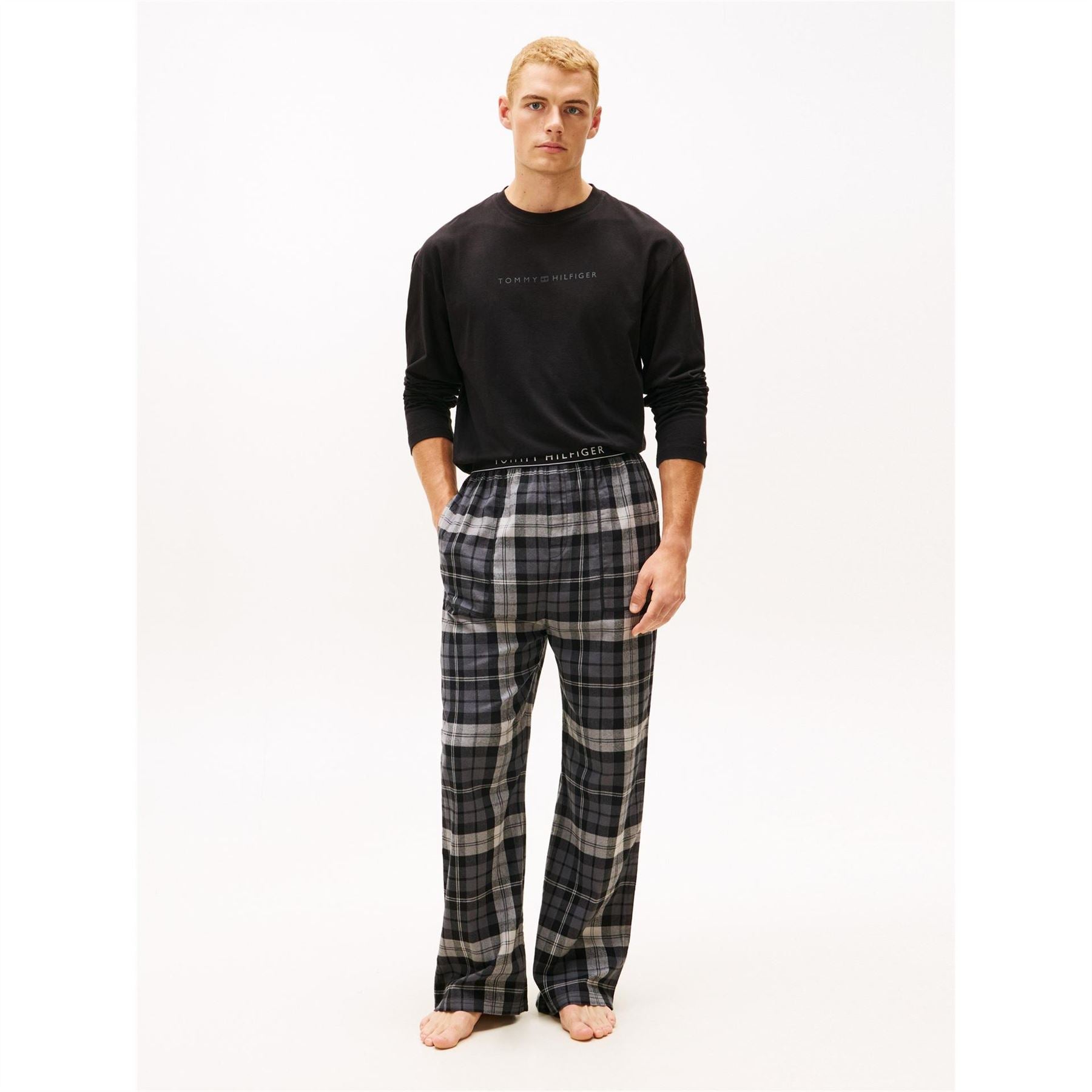 Tommy Hilfiger Plaid Patterned Flannel Pyjama Pants