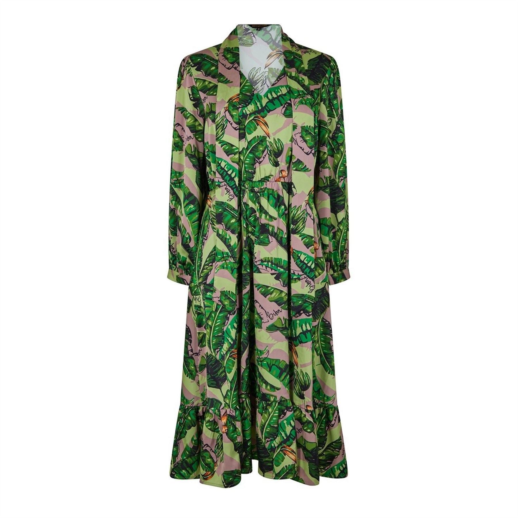 Biba Tiered Midi Dress
