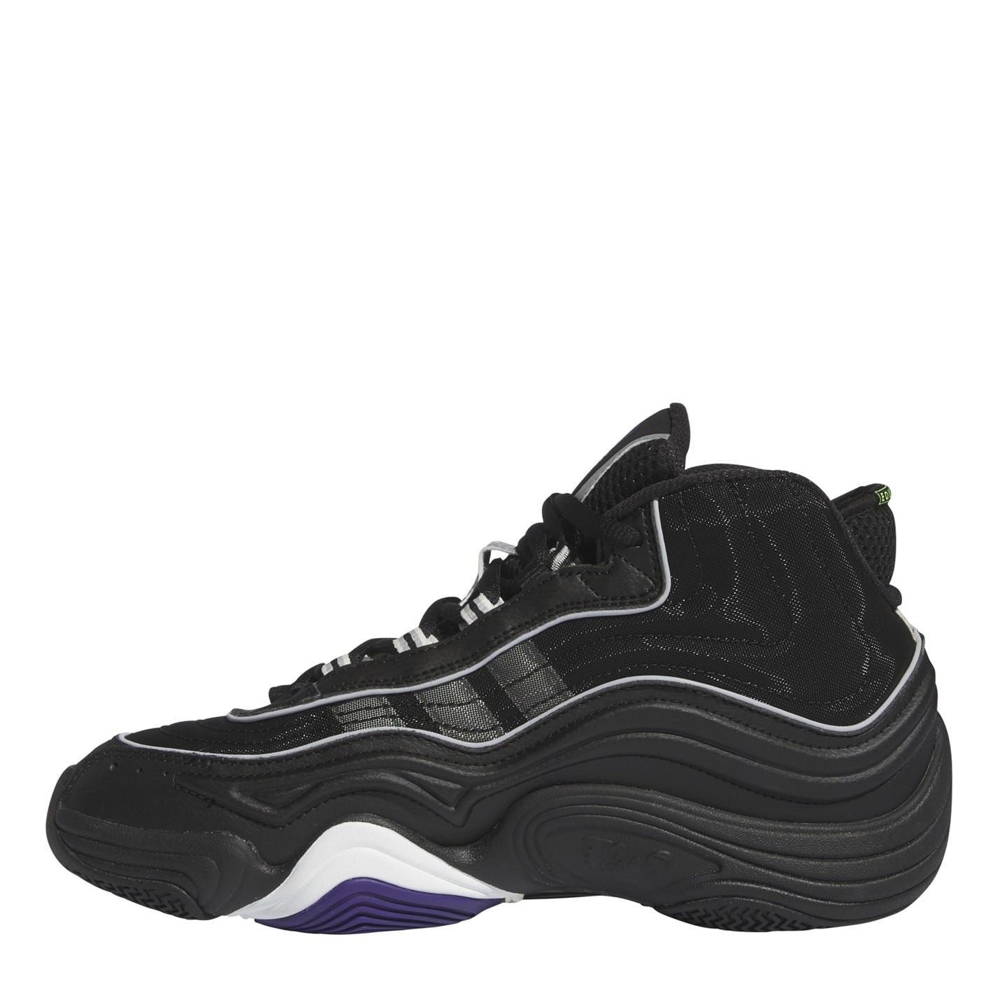 adidas Crazy 98 Mid Top Stripe Sneakers