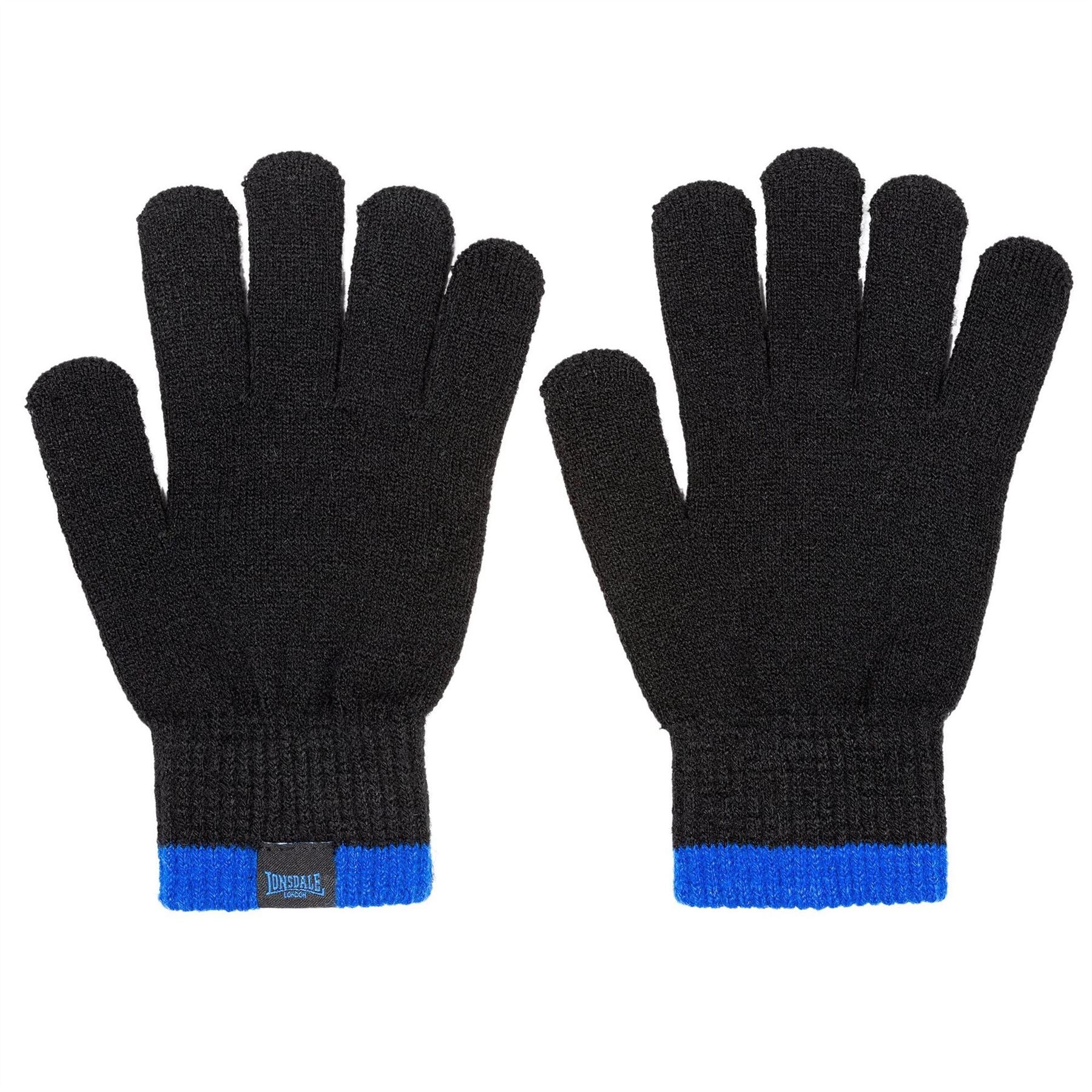 Lonsdale Junior Winter Hat And Gloves Set