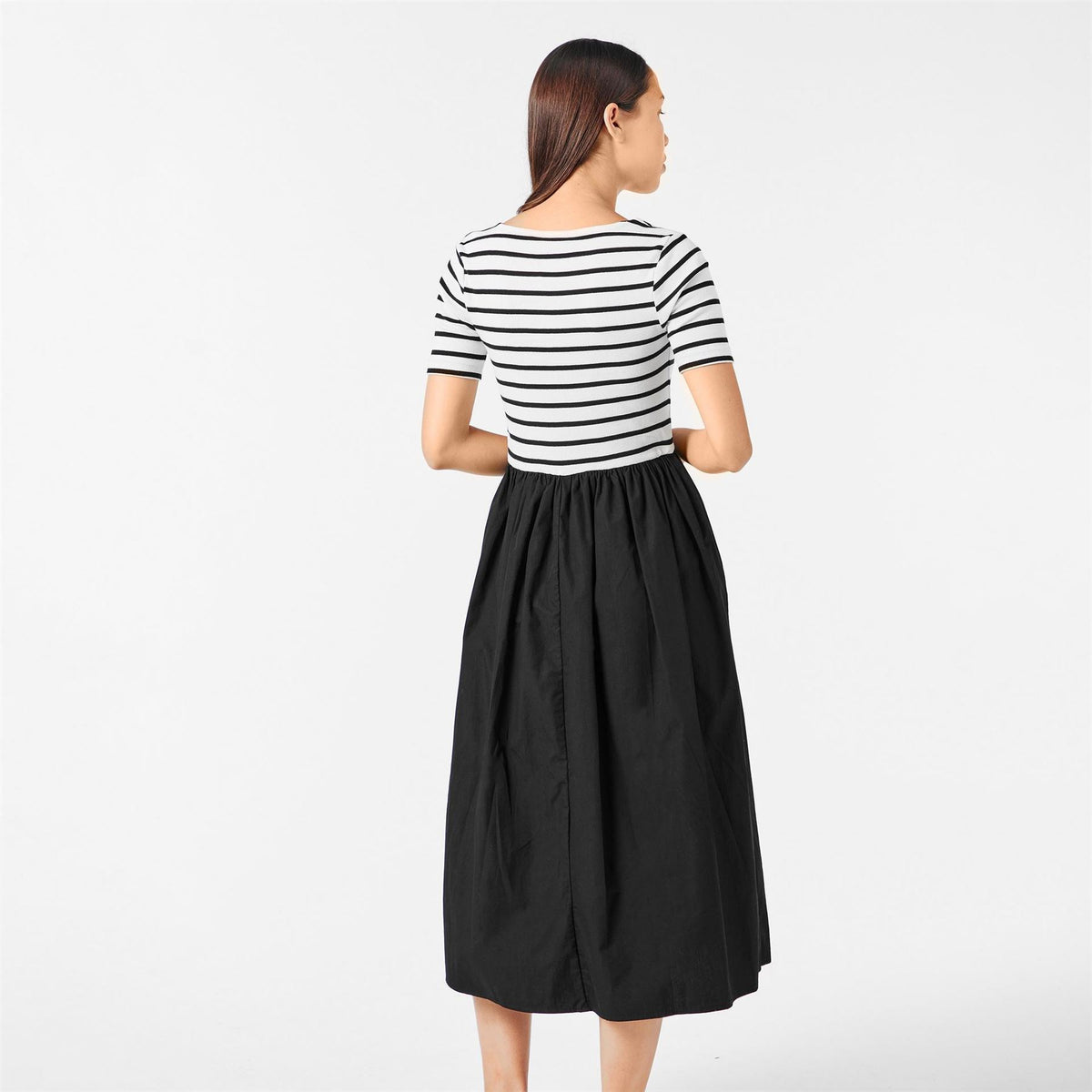 Nobodys Child Tie Boat Neck Midi T-Shirt Dress