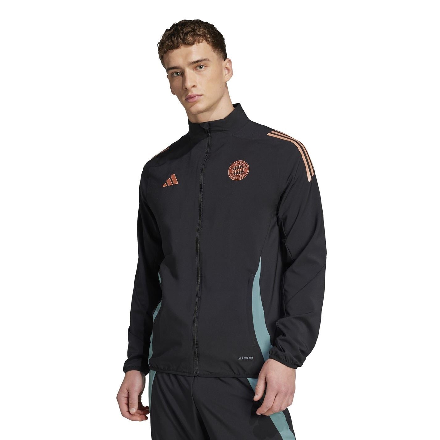 adidas Bayern Munich Anthem Jacket 2025 2026 Adults
