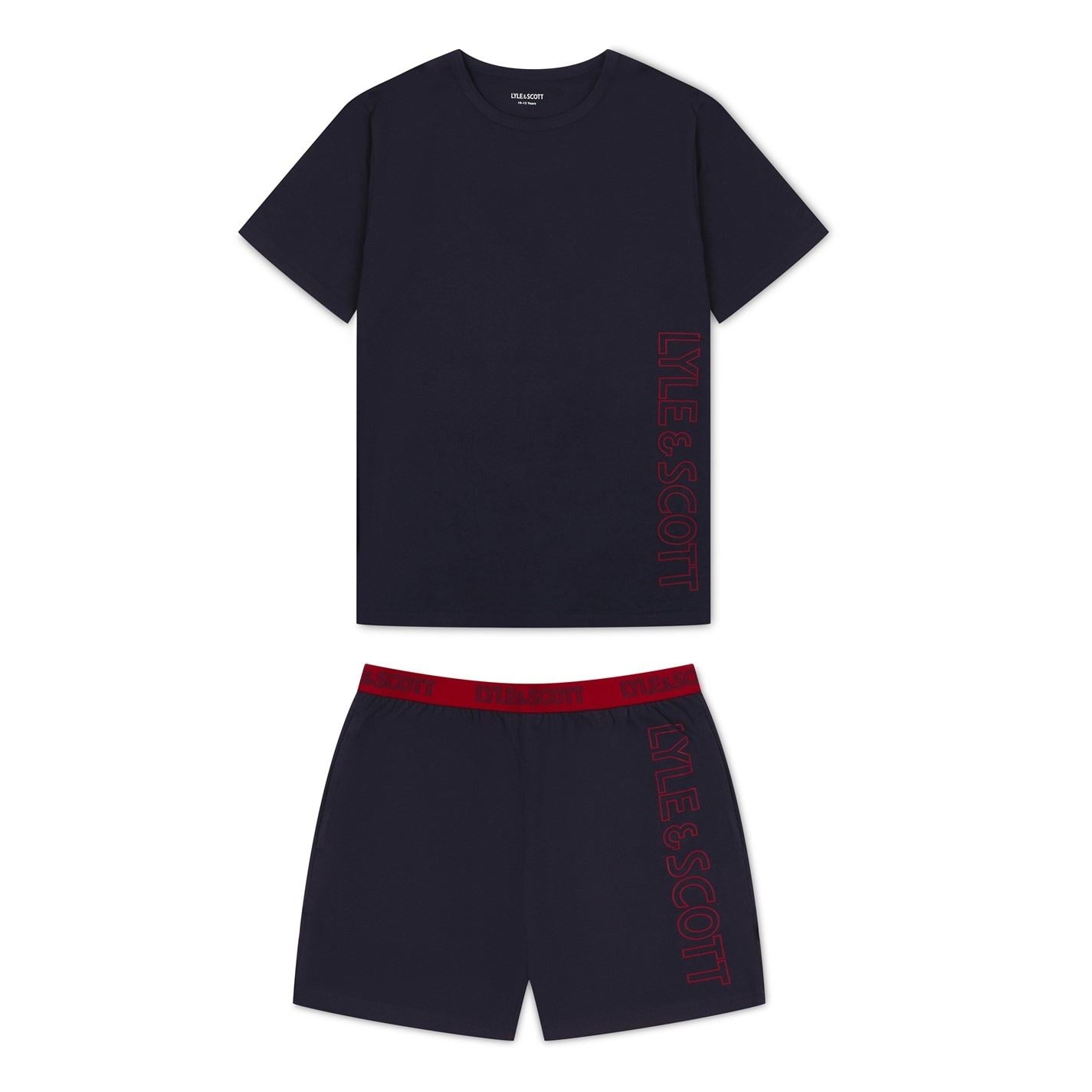 Lyle and Scott Pyjama Short Sleeve Top