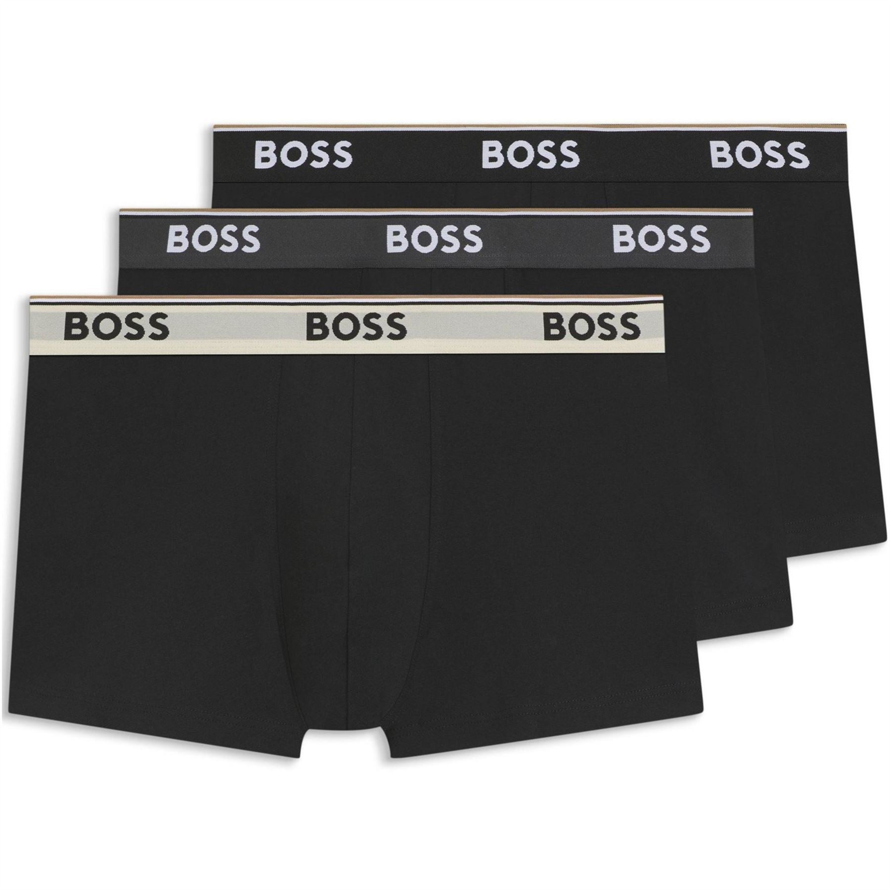 Boss BOSS Bodywear 3 Pack Boxer Shorts with Logo Detail