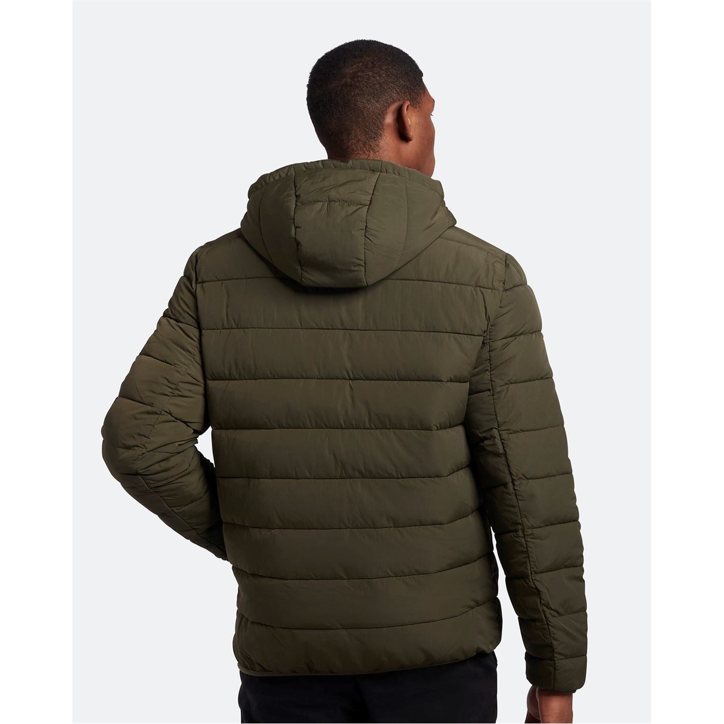Lyle and Scott Lw Hooded Relaxed Fit Puffer Jacket