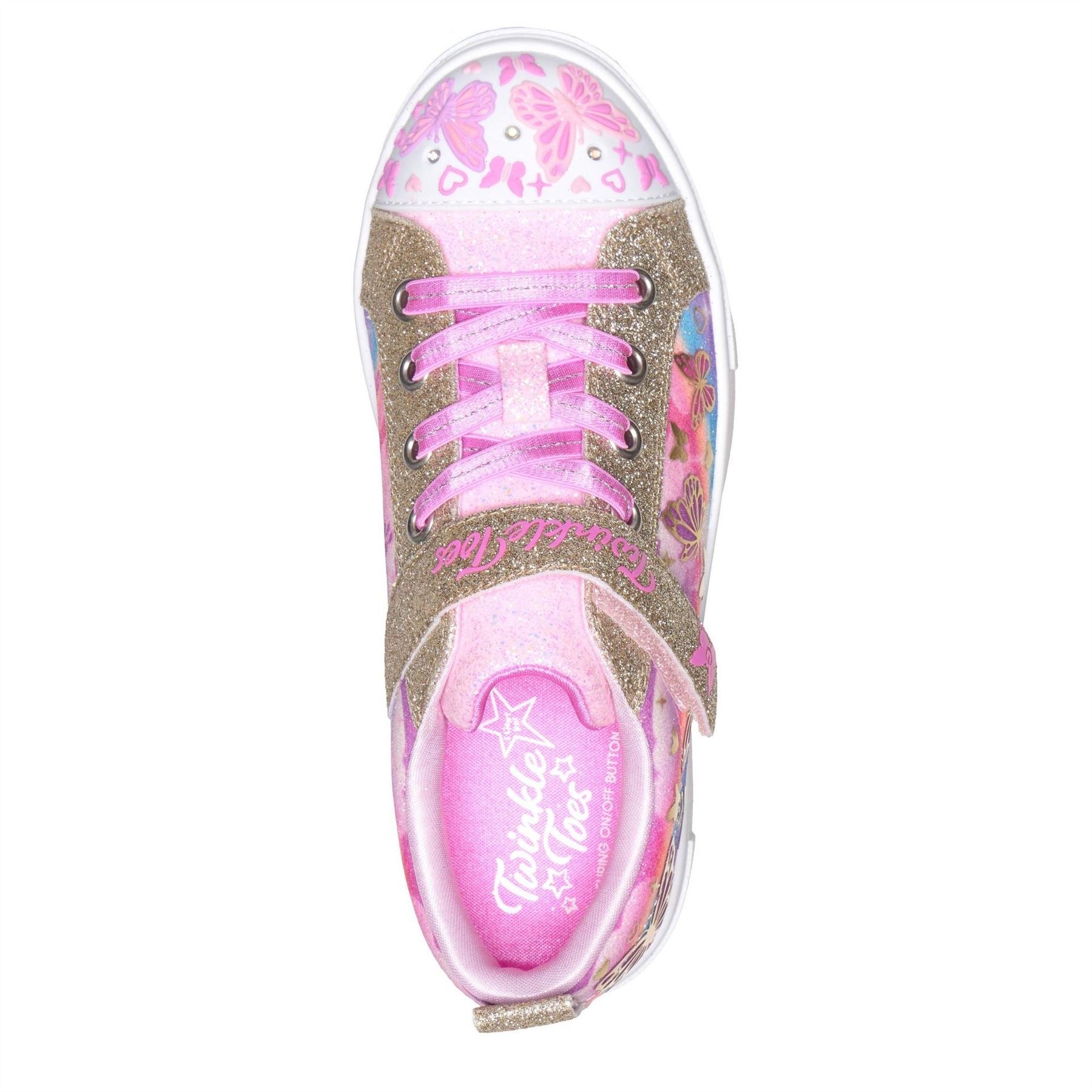 Skechers Twinkle Sparks Low Top Trainers