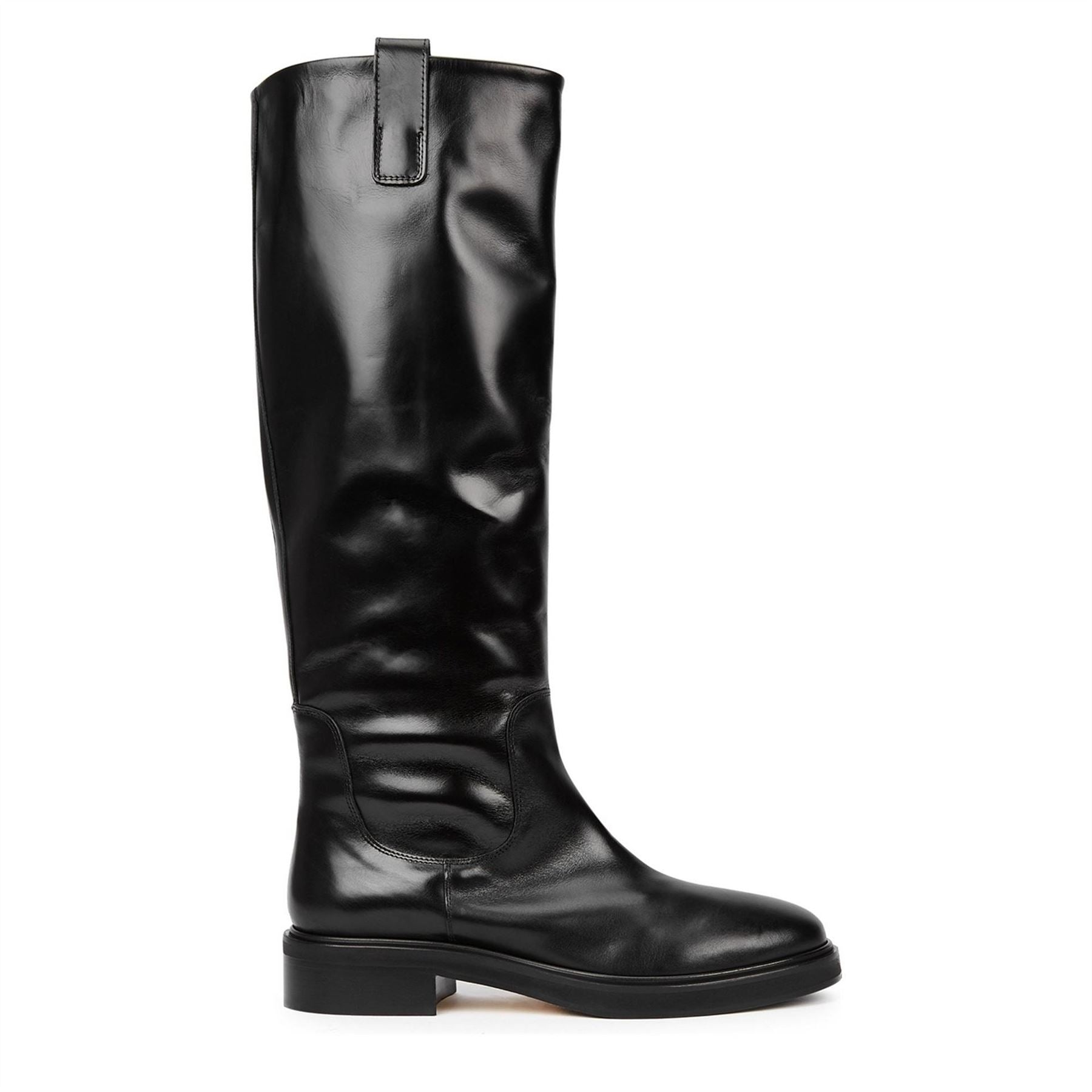 Aeyde Calf Flat Knee Boot
