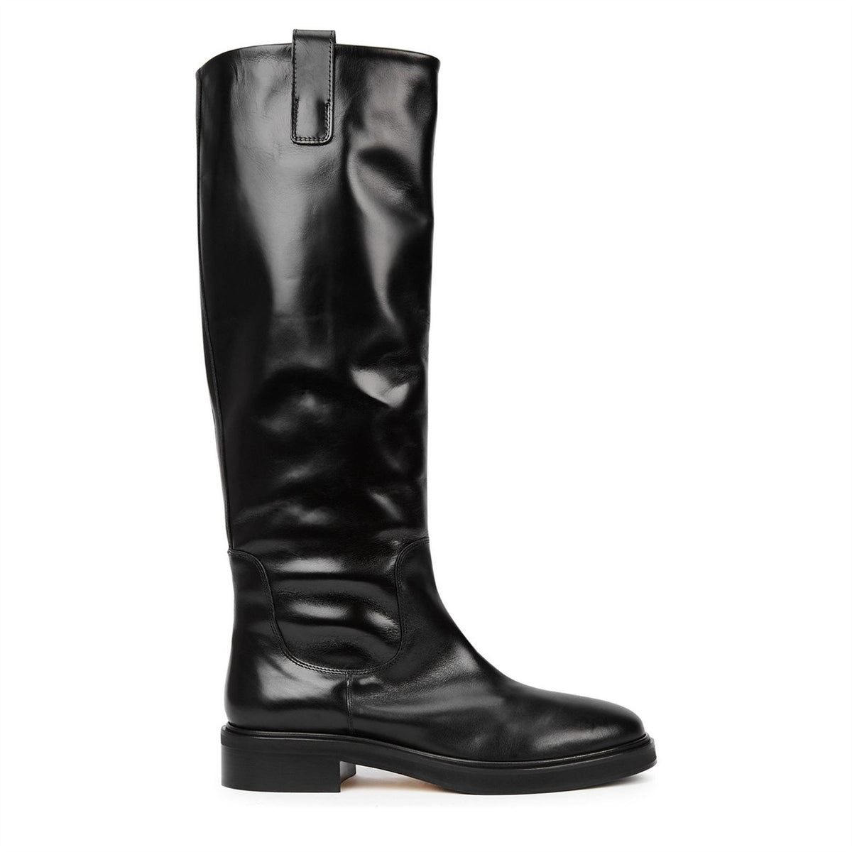 Aeyde Calf Flat Knee Boot