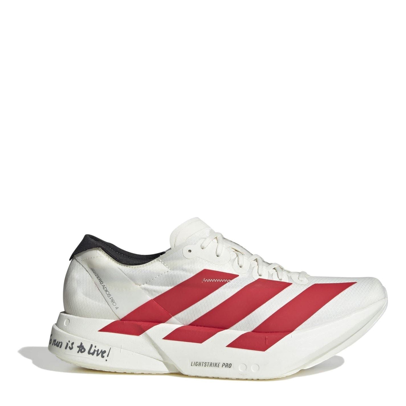 adidas Adizero Adios 4 Graphic Print Low Top Sneakers