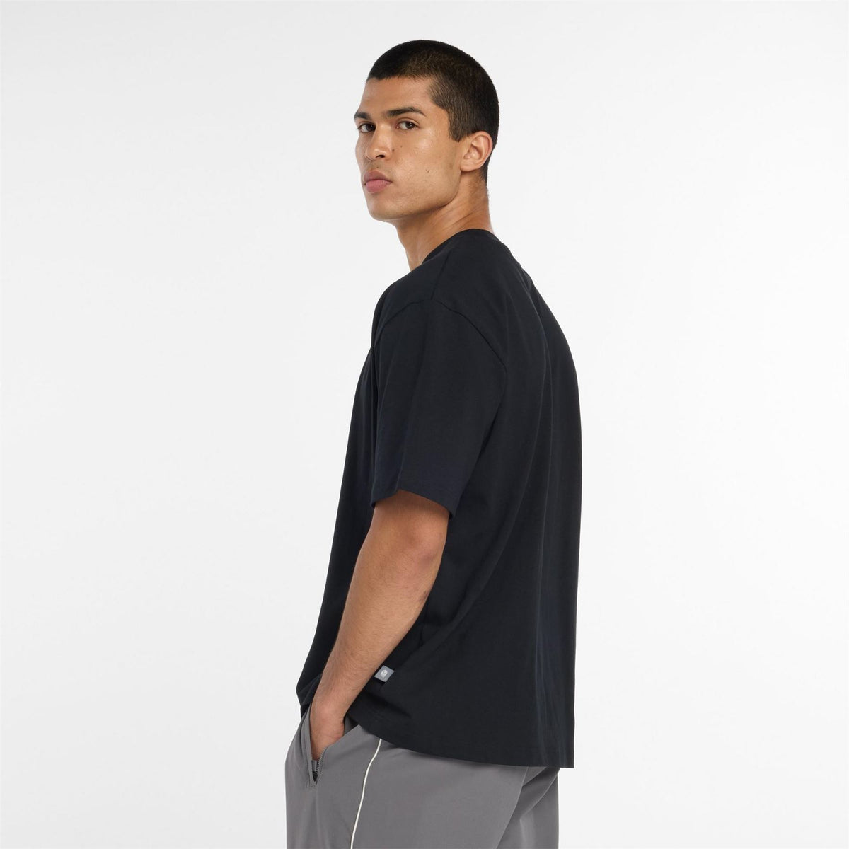 New Balance Hoops Tradition Graphic Crew Neck Short Sleeve T-Shirt
