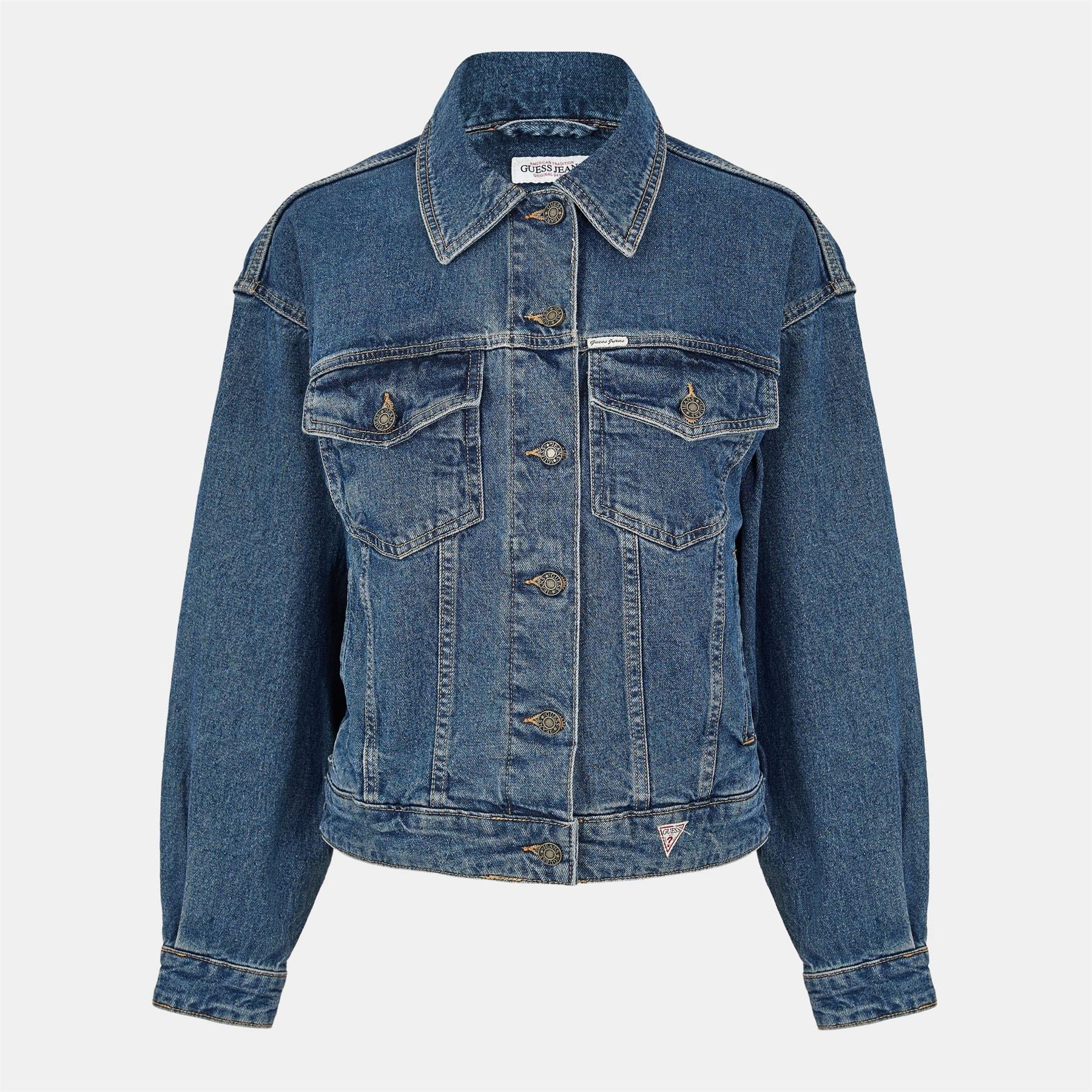 Guess Oversized Short Denim Jacket