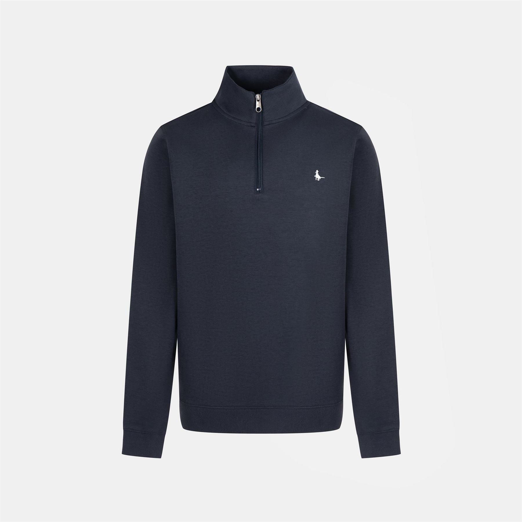 Jack Wills Mens Interlock Quarter Zip