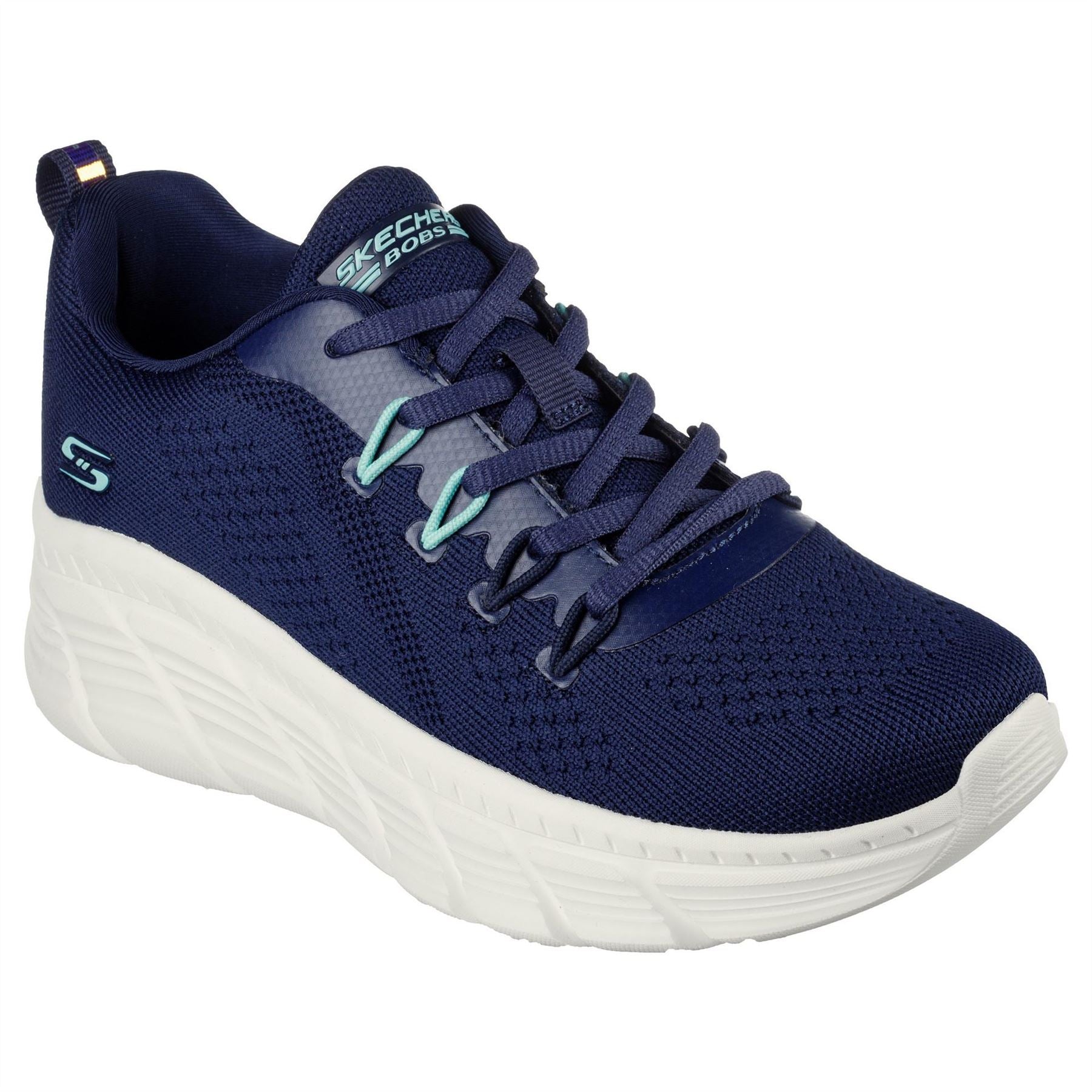 Skechers Bobs Flex Parallel Force Wedge Trainers