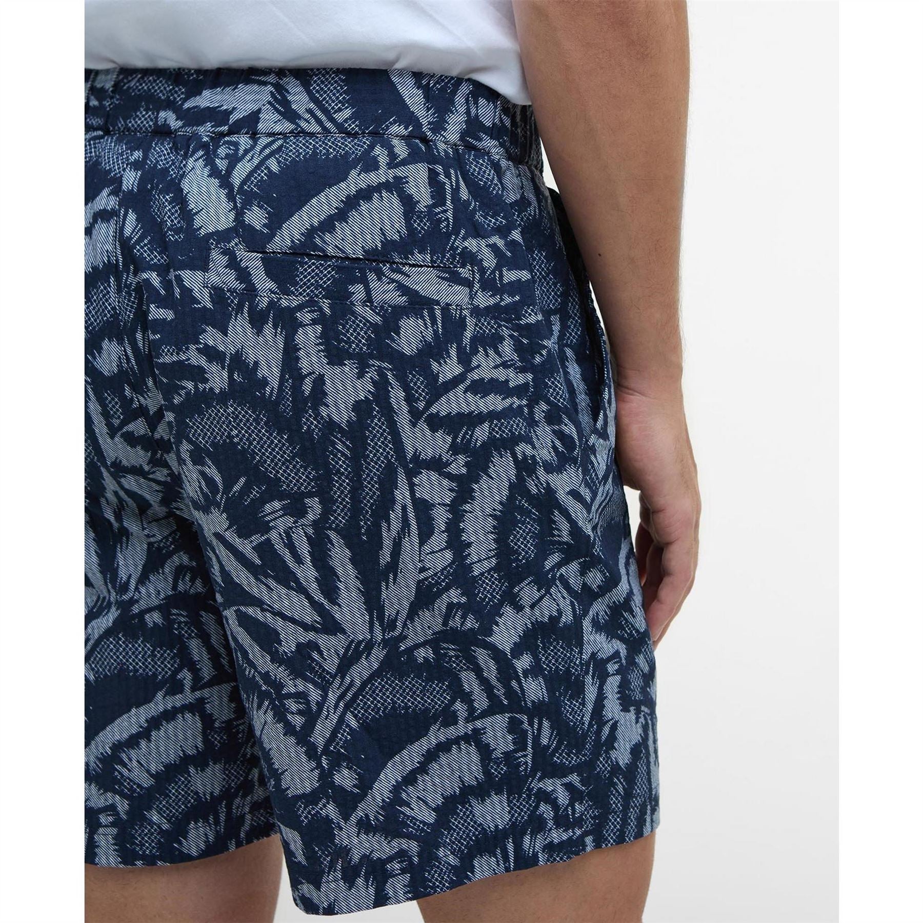 Barbour International B.intense Kew All Over Print Tailored Fit Chino Shorts