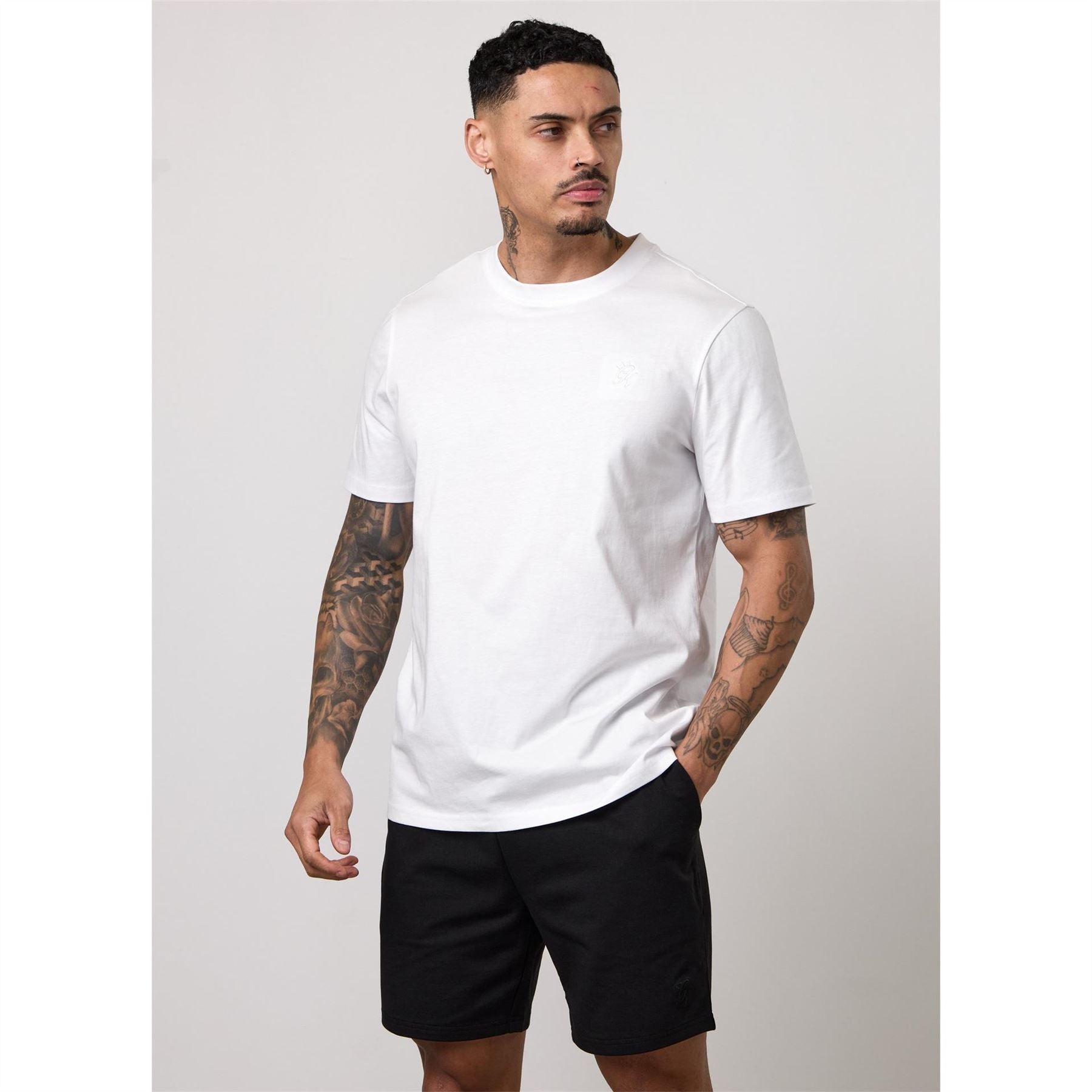 Gym King King Victory Jersey Tee   White