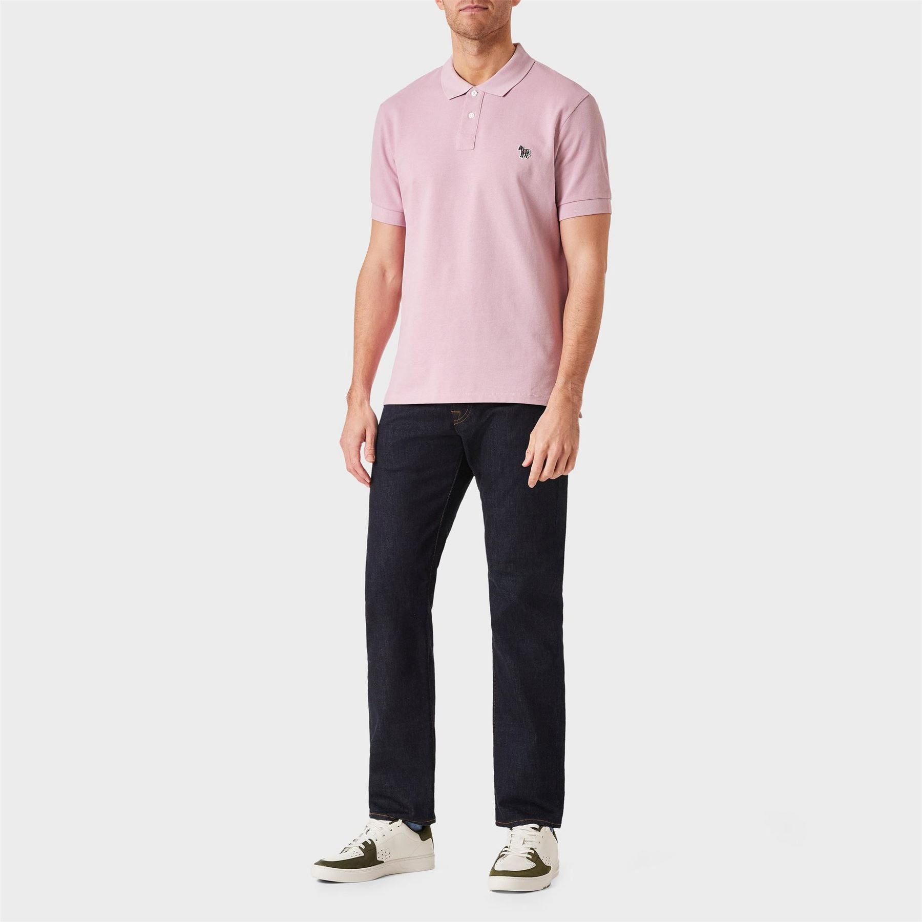 PS Paul Smith Regular Fit Zebra Polo Shirt