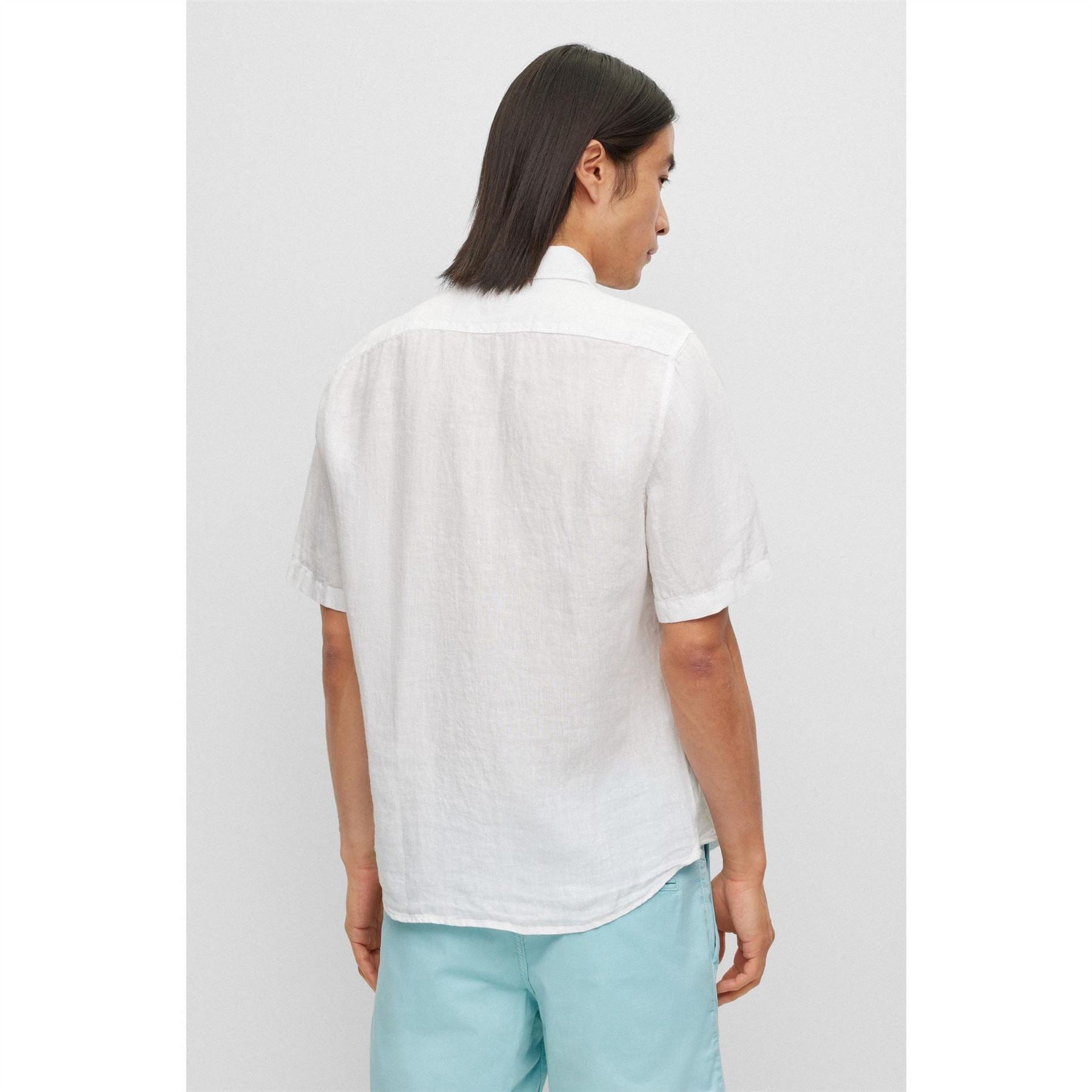 Boss Hbo Rash 2 Lin Short Sleeve Relaxed FiT-Shirt