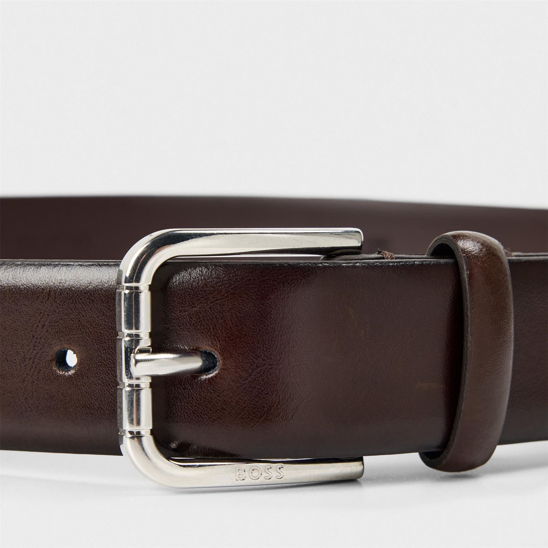 Boss 35mm Leather Pin Buckle Belt