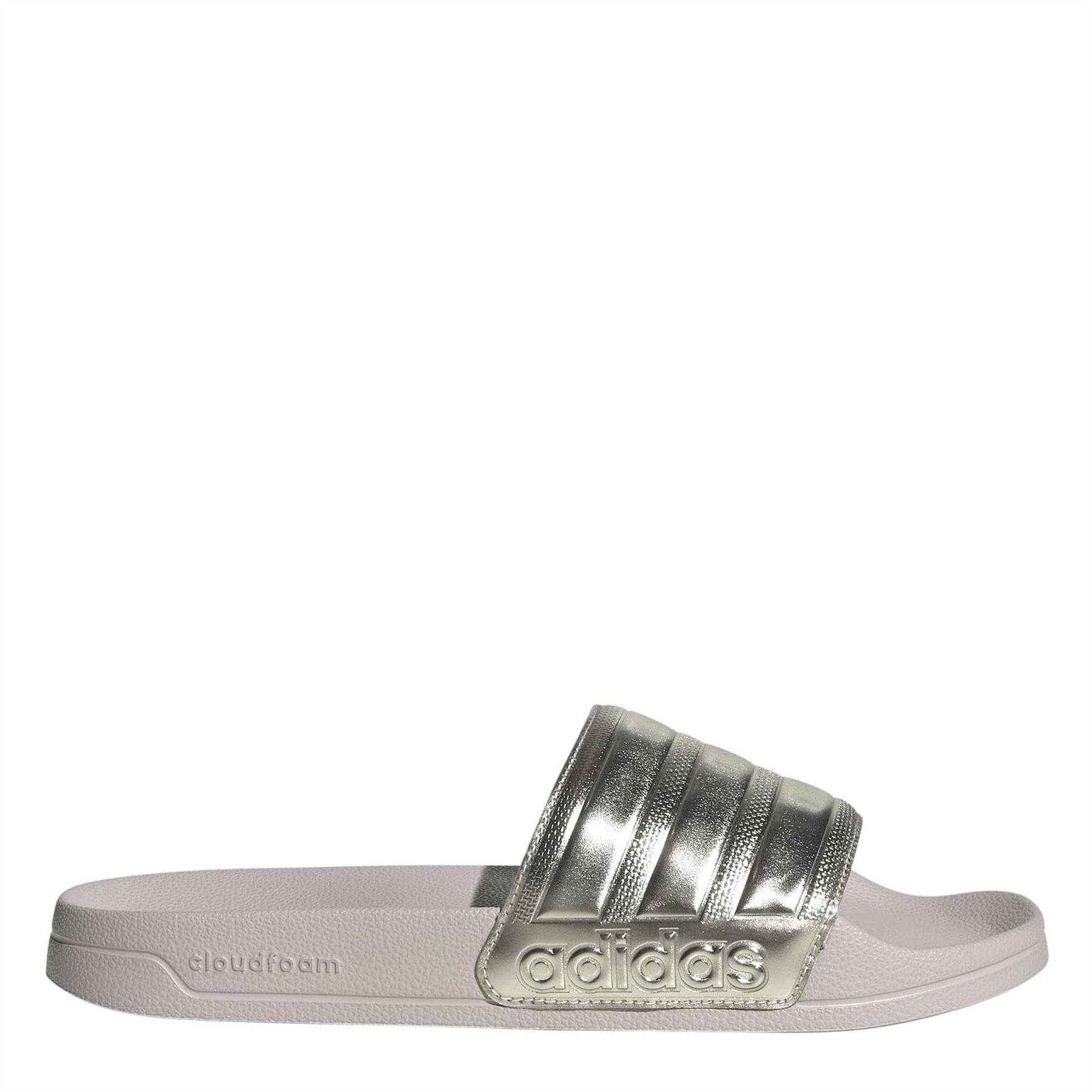 adidas Adilette Slides with Three Stripes