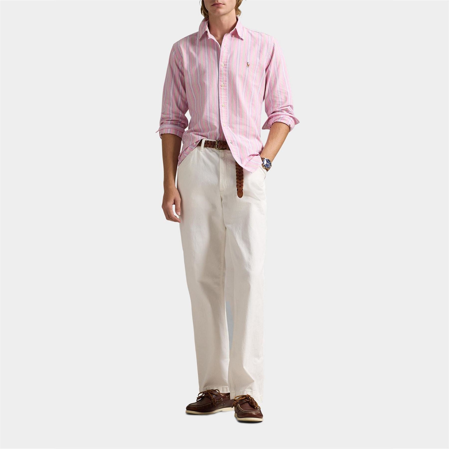 Polo Ralph Lauren Coloured Striped Poplin Shirt
