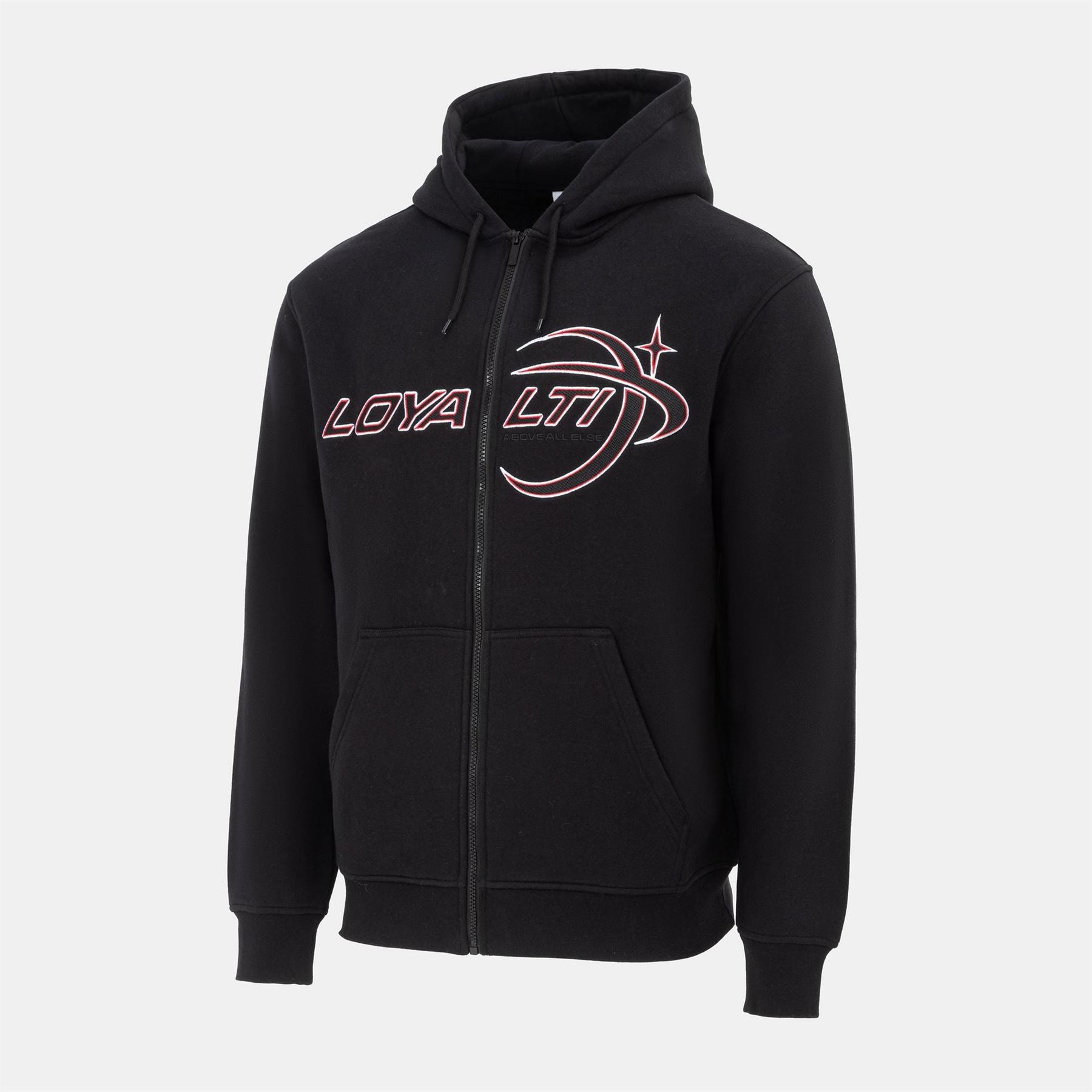 Loyalti Mens Galazy Zip Up Hoodie Sweatshirts