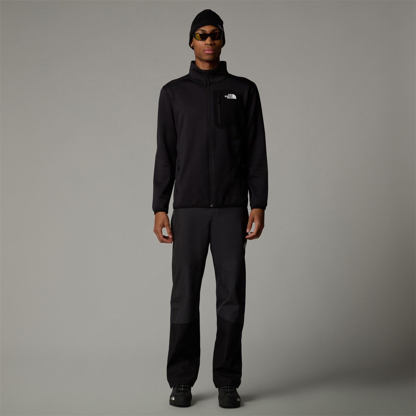 The North Face Mens Crest Full Zip Fleece