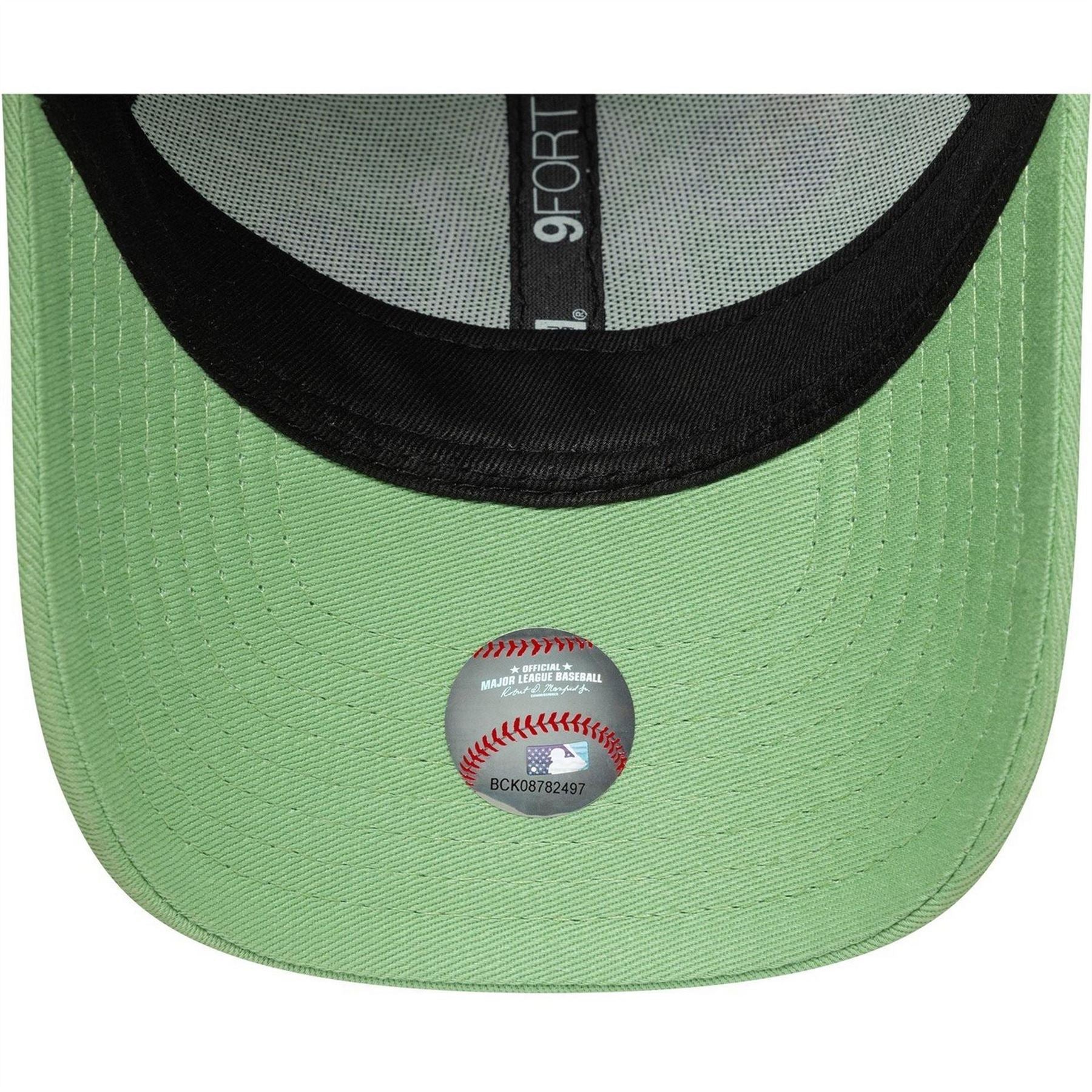 New Era Curved Bill Adjustable Cap With 9 Forty Logo