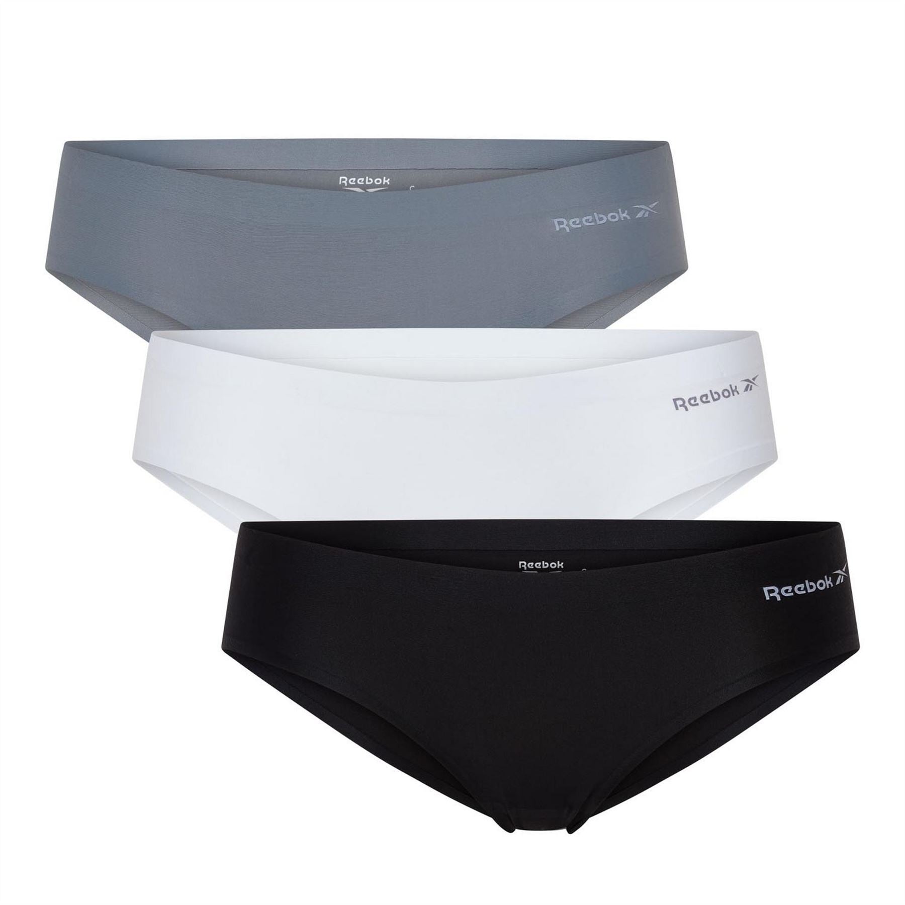 Reebok Womens 3 Pack Briefs Suki