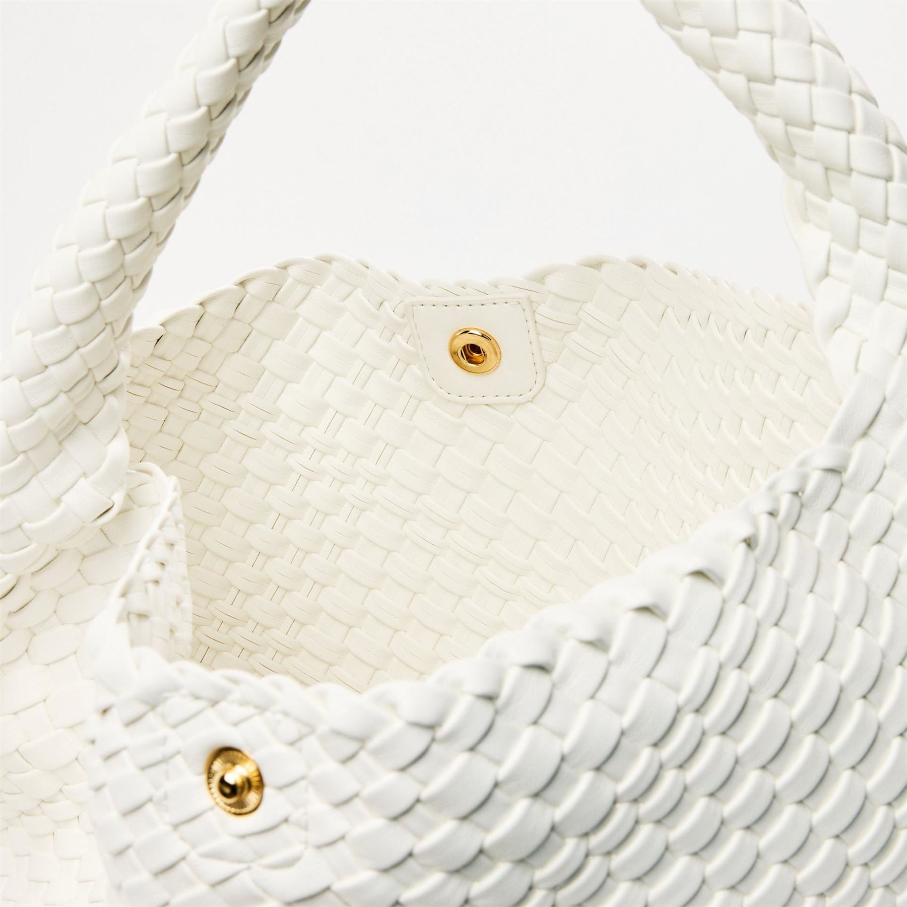 Dune London Woven Hobo with Detachable Strap