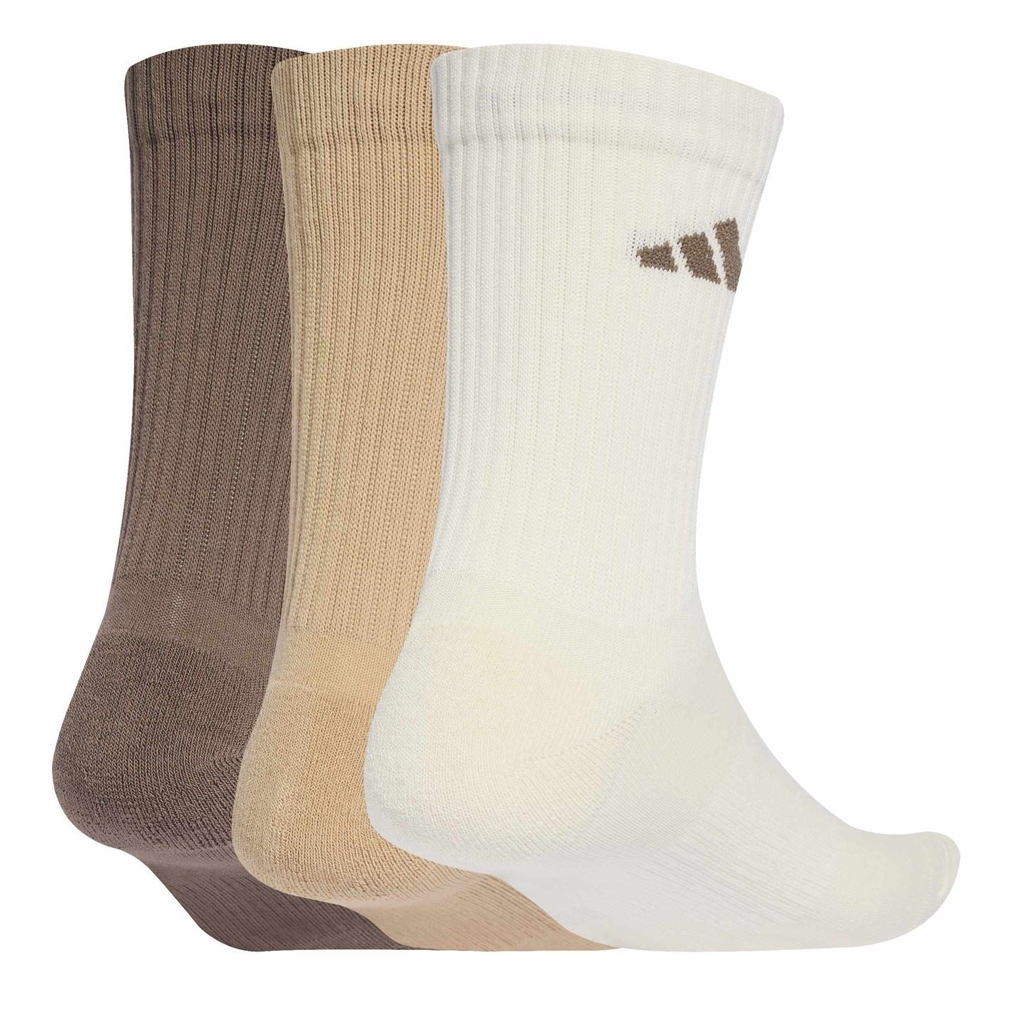 adidas 3 Pack Crew Socks Adults