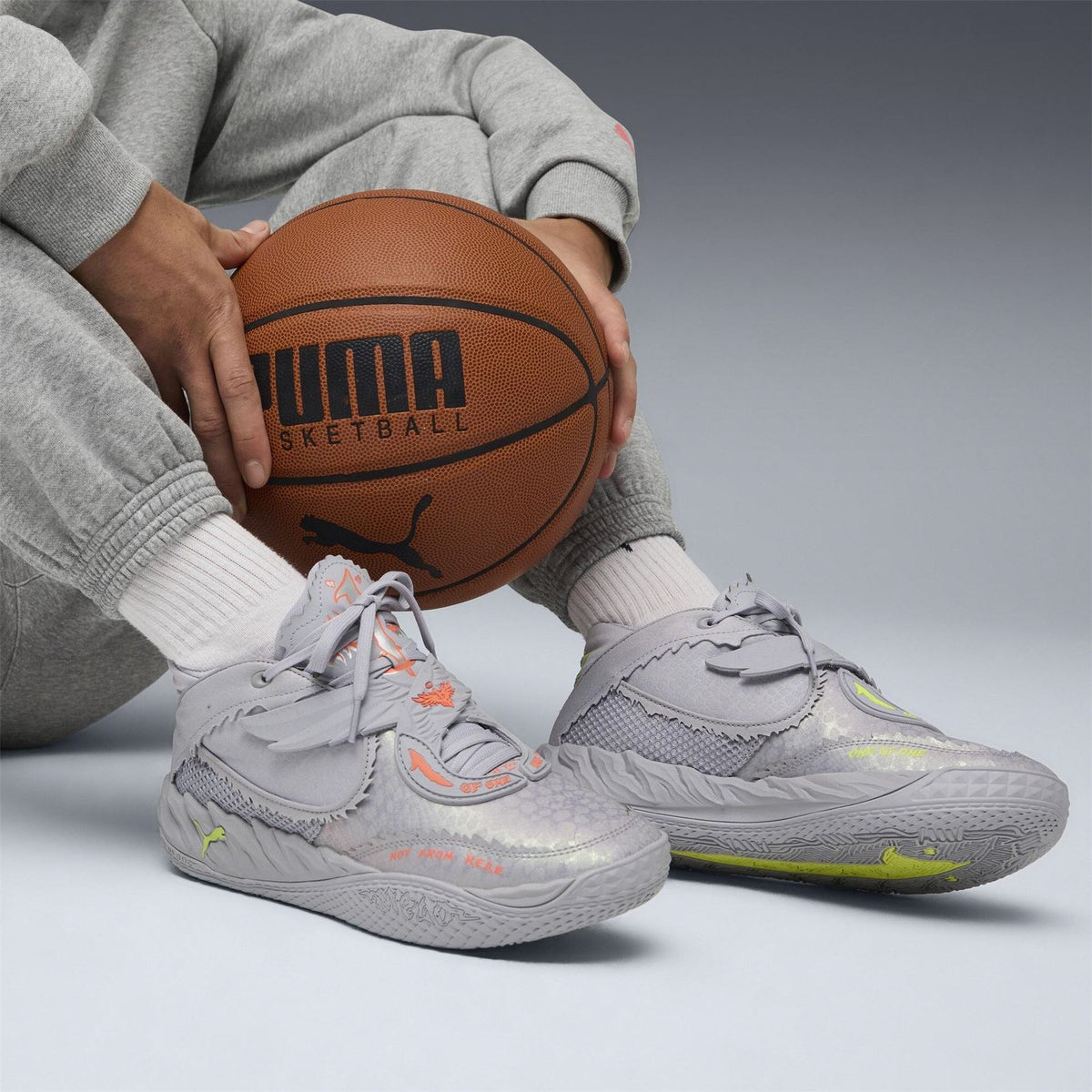 Puma Mb.05 Metallic Basketball Trainers