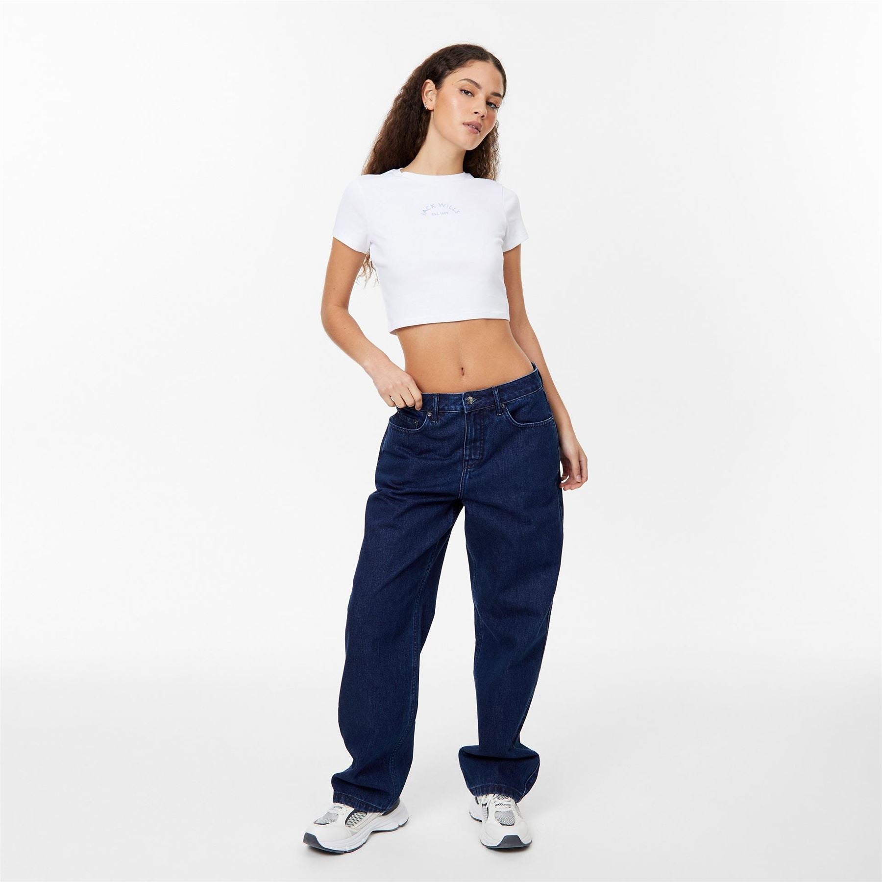 Jack Wills Cropped Baby T-Shirt