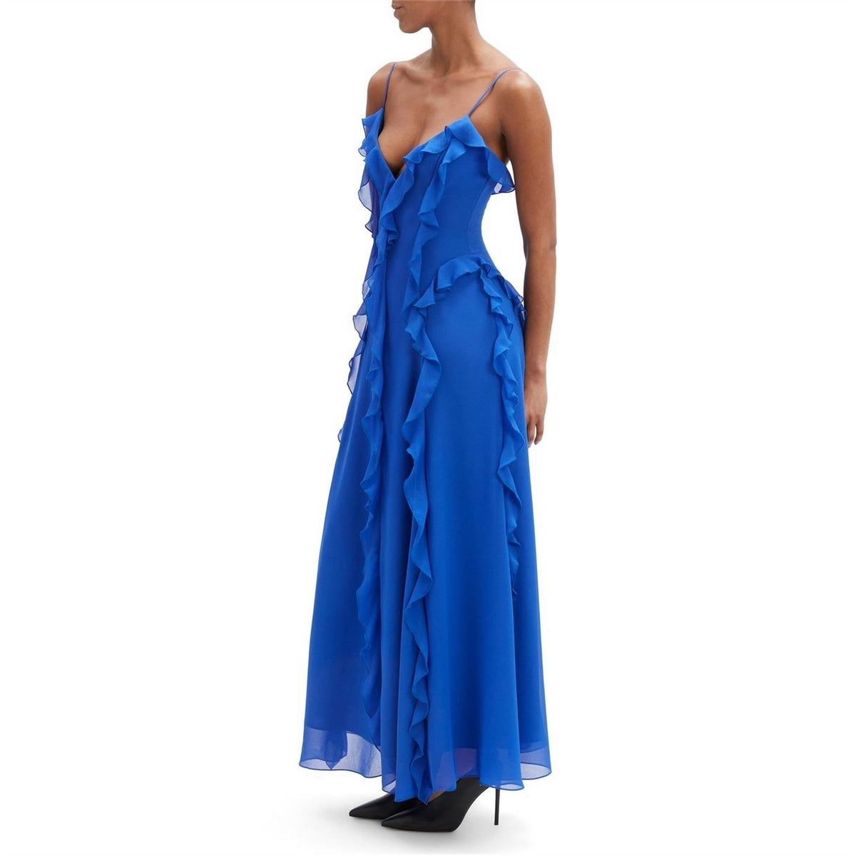 Bardot Veris V-Neck Maxi A-Line Dress