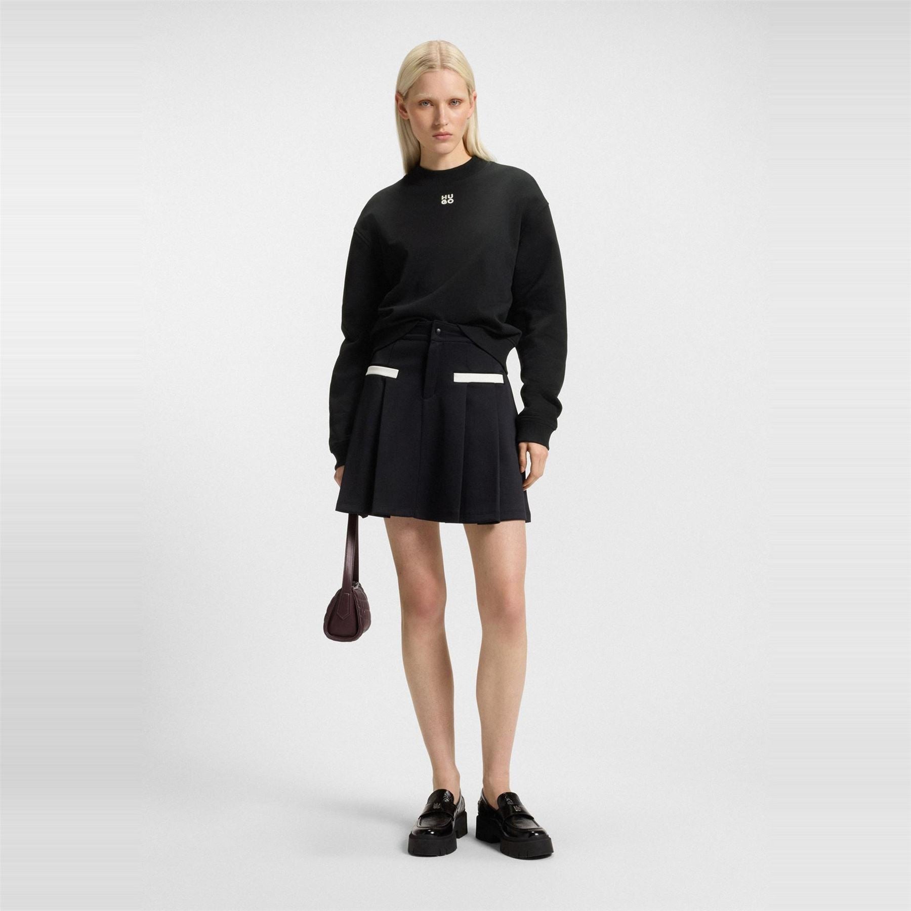 Hugo Hooded Regular Fit Sweatshirt