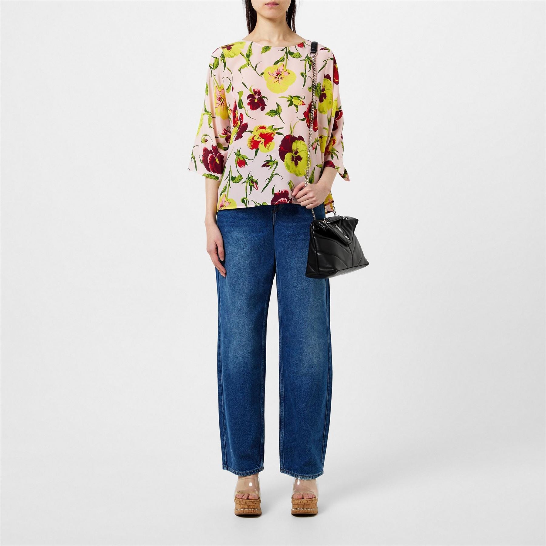 Weekend Max Mara Pomposa Floral Long Sleeve Patterned Shirt