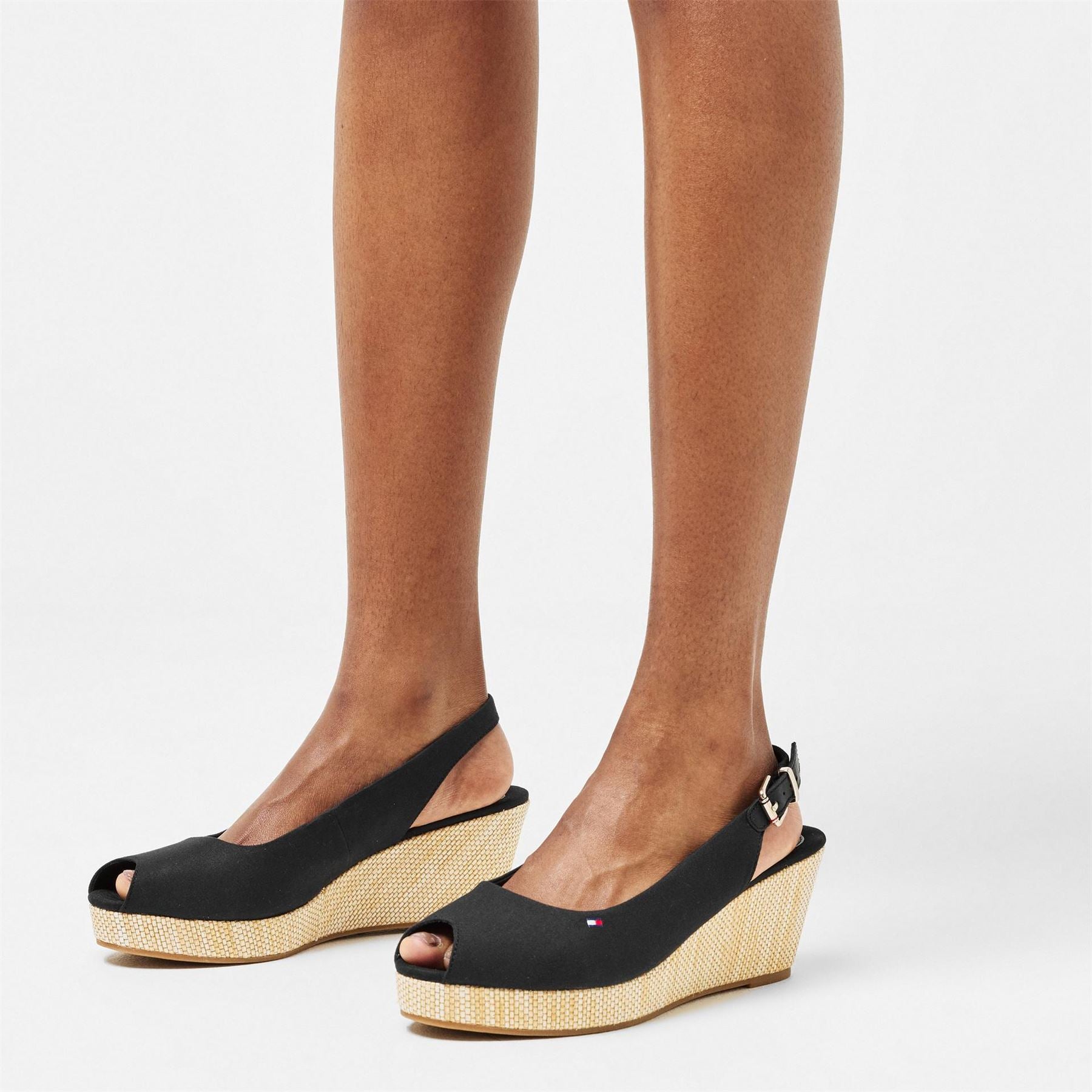 Tommy Hilfiger Elba Sling Back Wedges