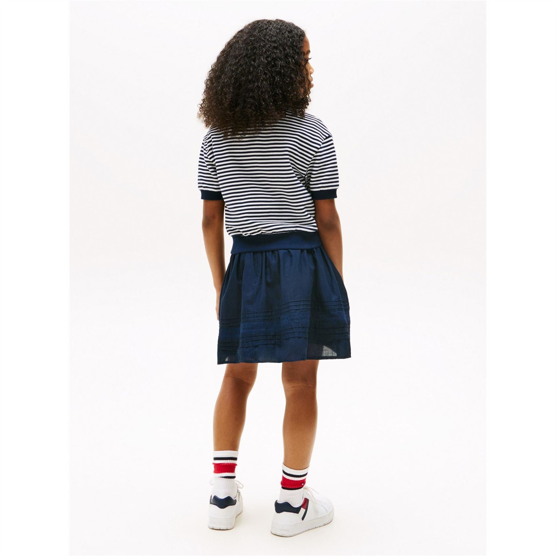 Tommy Hilfiger Striped Short Sleeve Polo Shirt