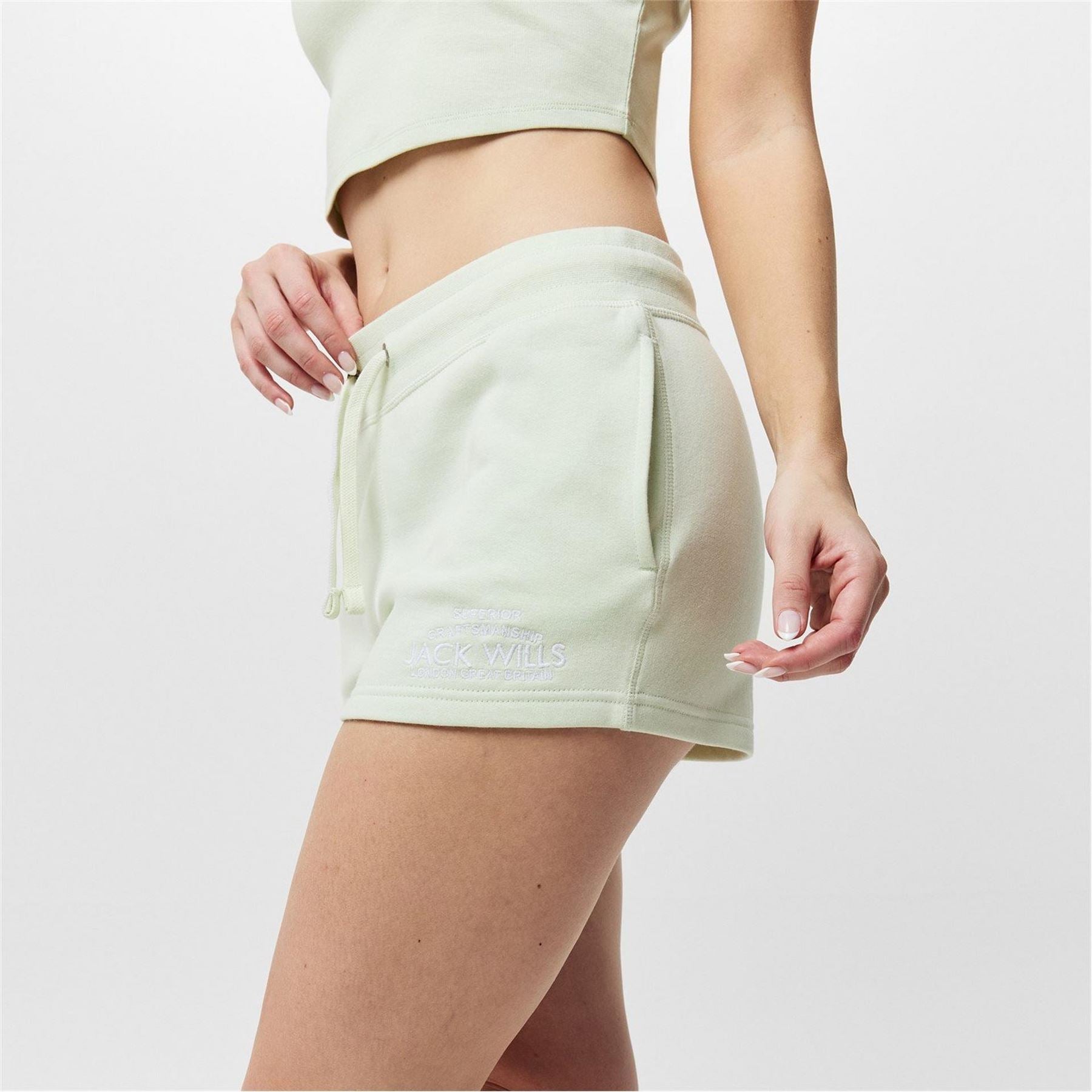 Jack Wills Bea Logo Sweat Shorts