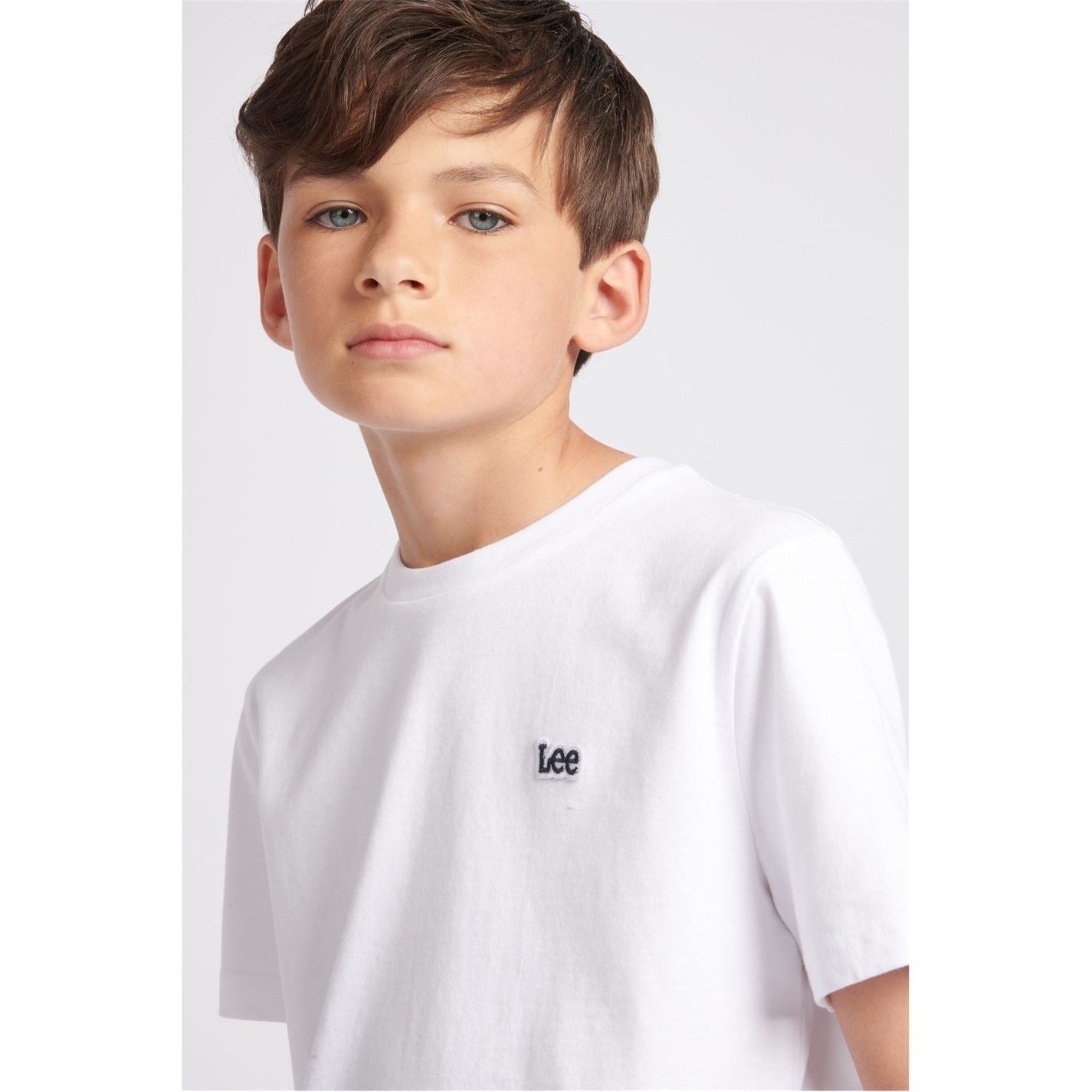 Lee Crew Neck Lettering Regular Fit T-Shirt