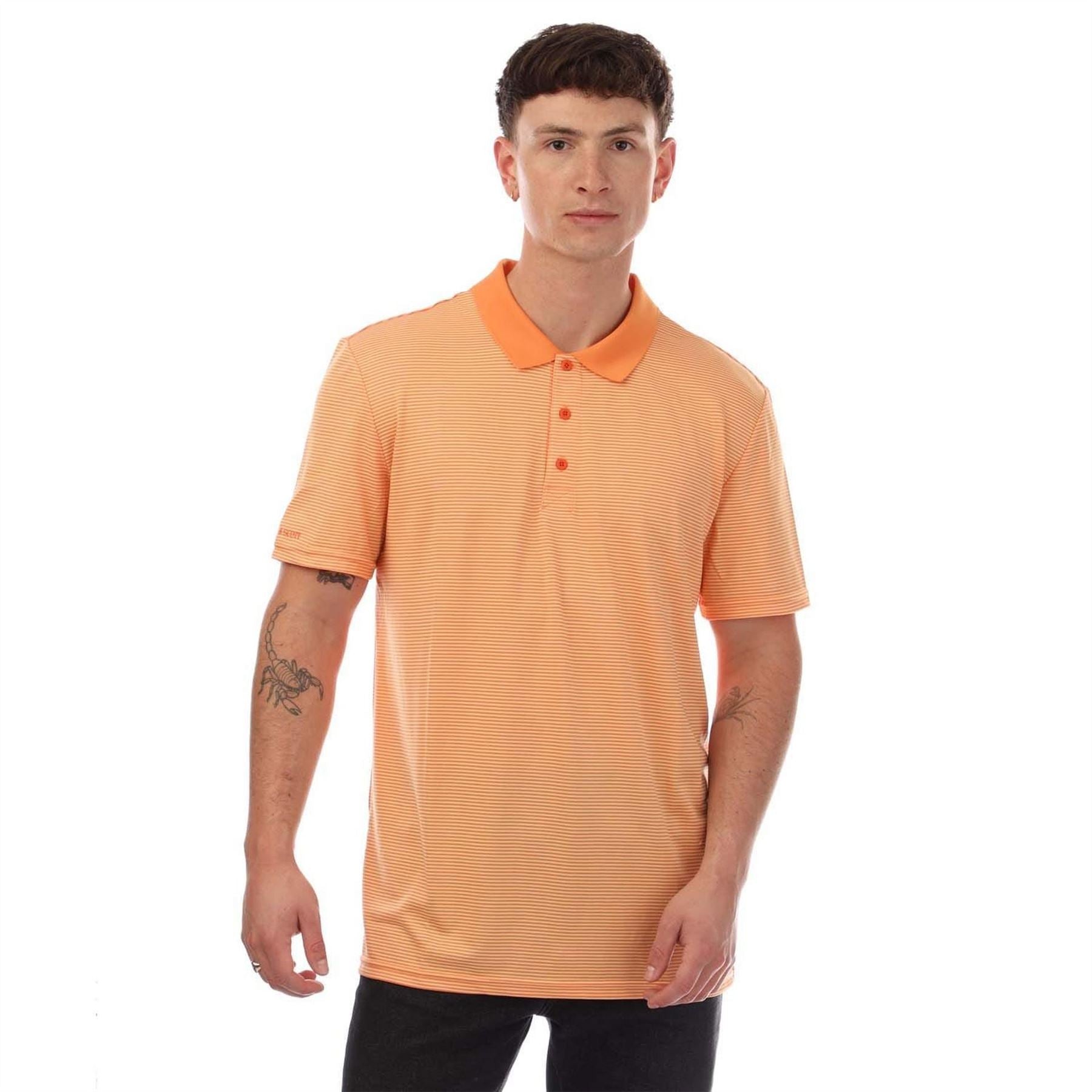 Lyle and Scott Microstripe Polo Shirt