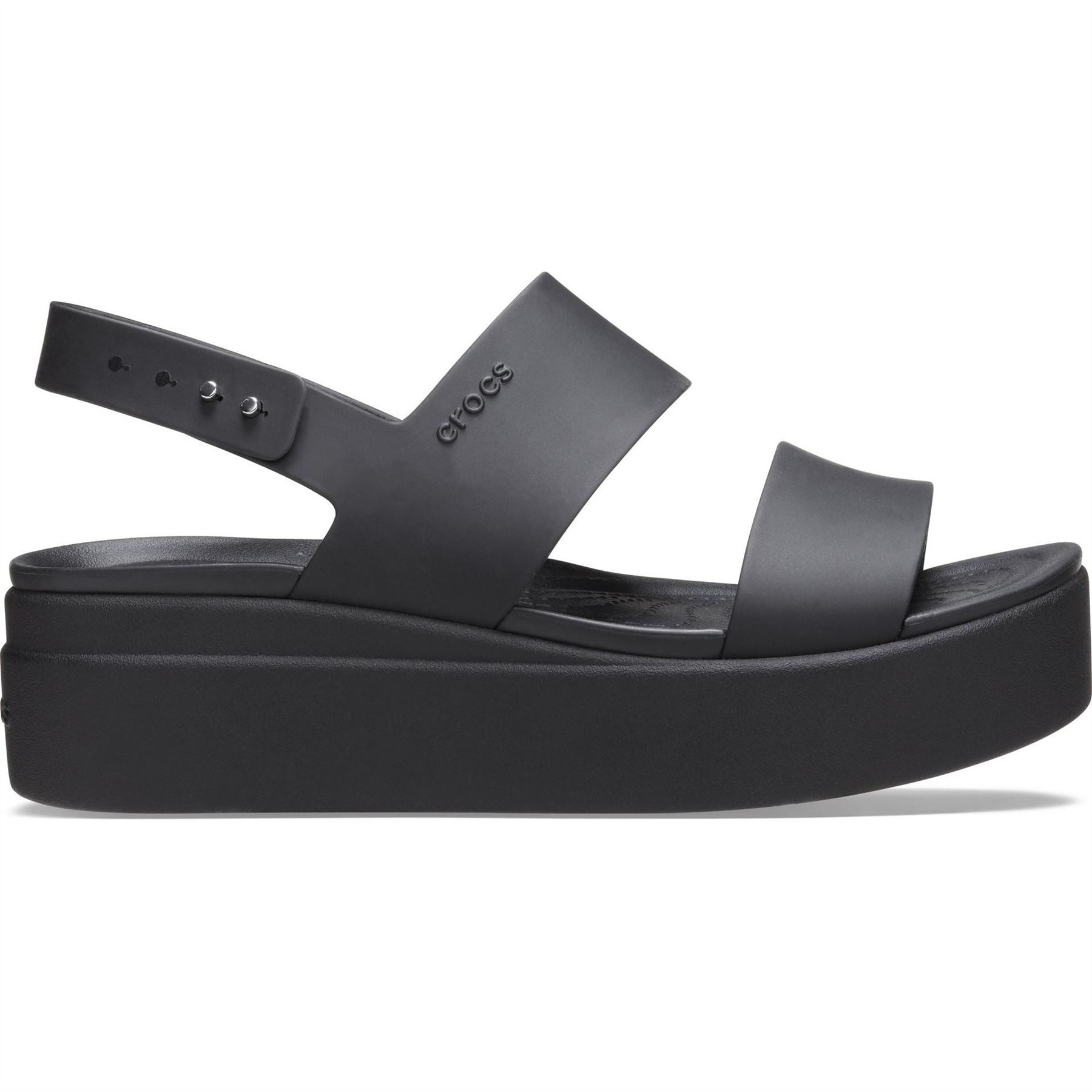 Crocs Brooklyn Open Toe Wedge Sandals