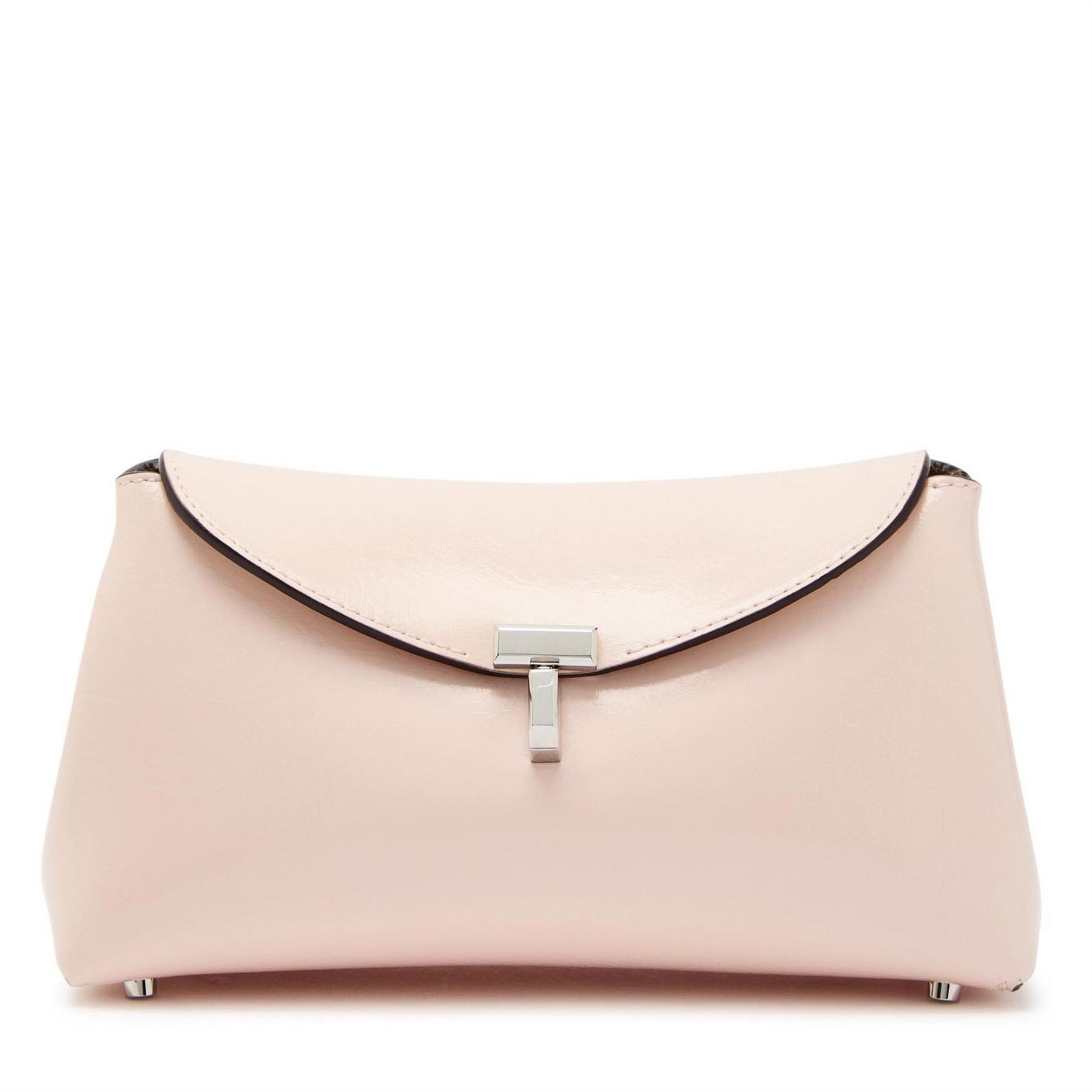 Toteme T Lock Naplack Clutch