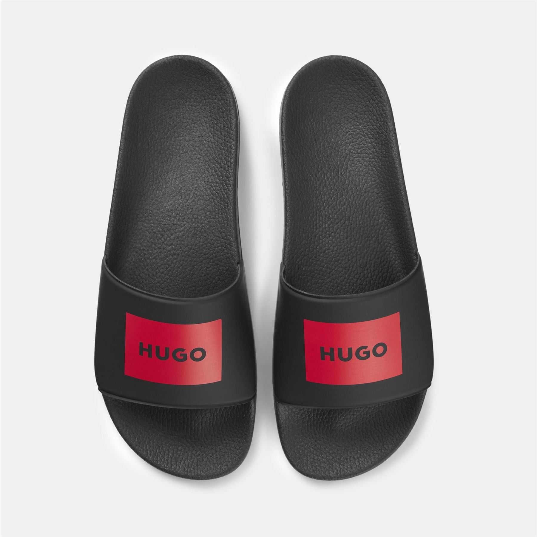 Hugo Iconic Sliders With Logo Detail