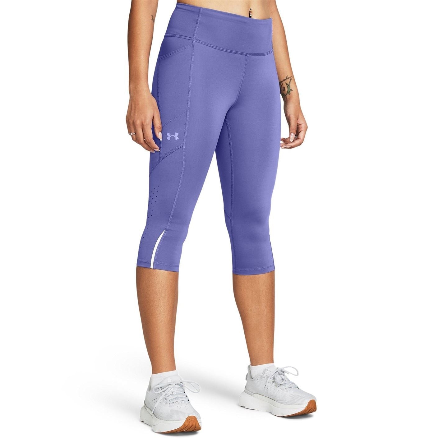 Under Armour Womens Armour Ua Launch Capris Capri