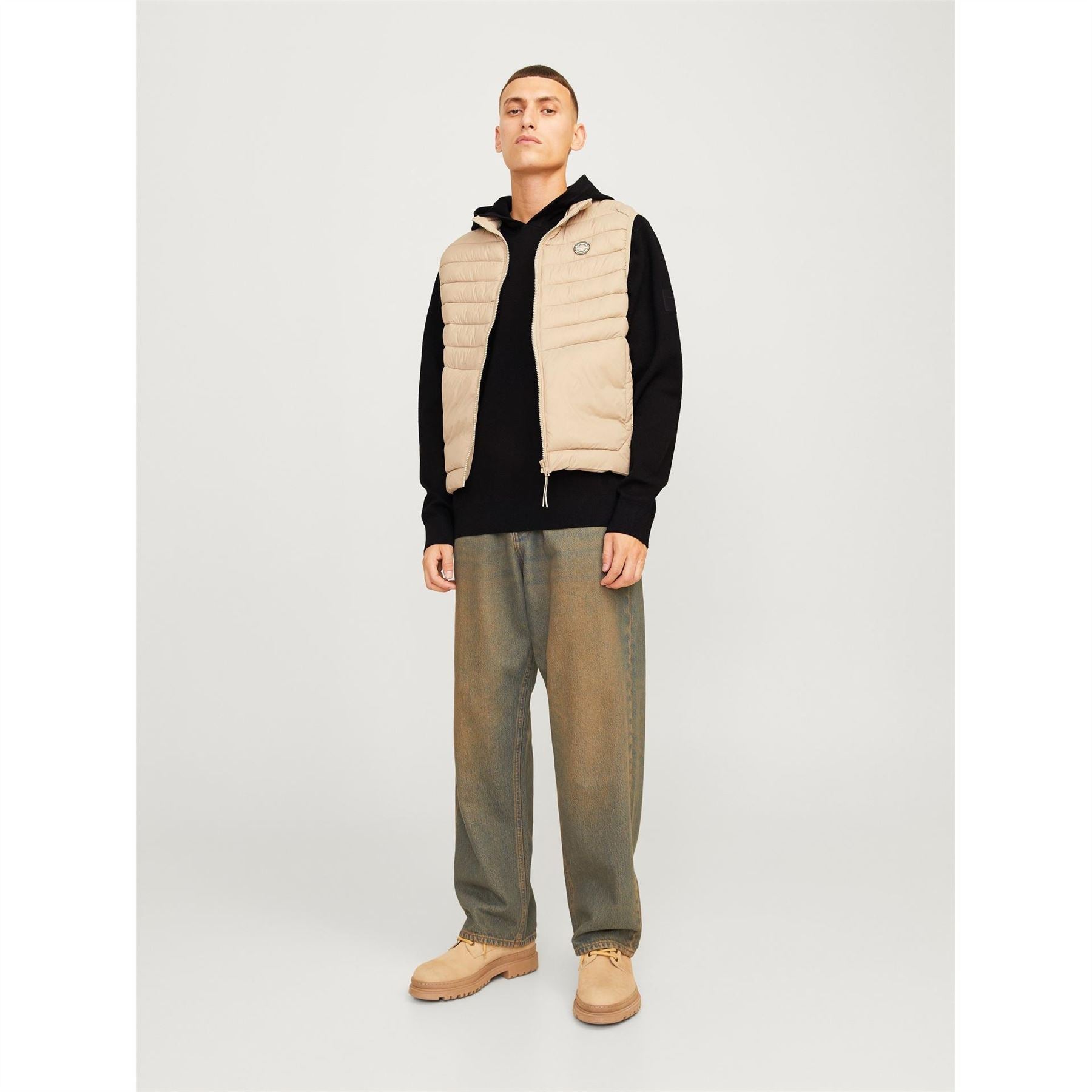 Jack and Jones Knit Hooded Regular Fit Sweatshirt