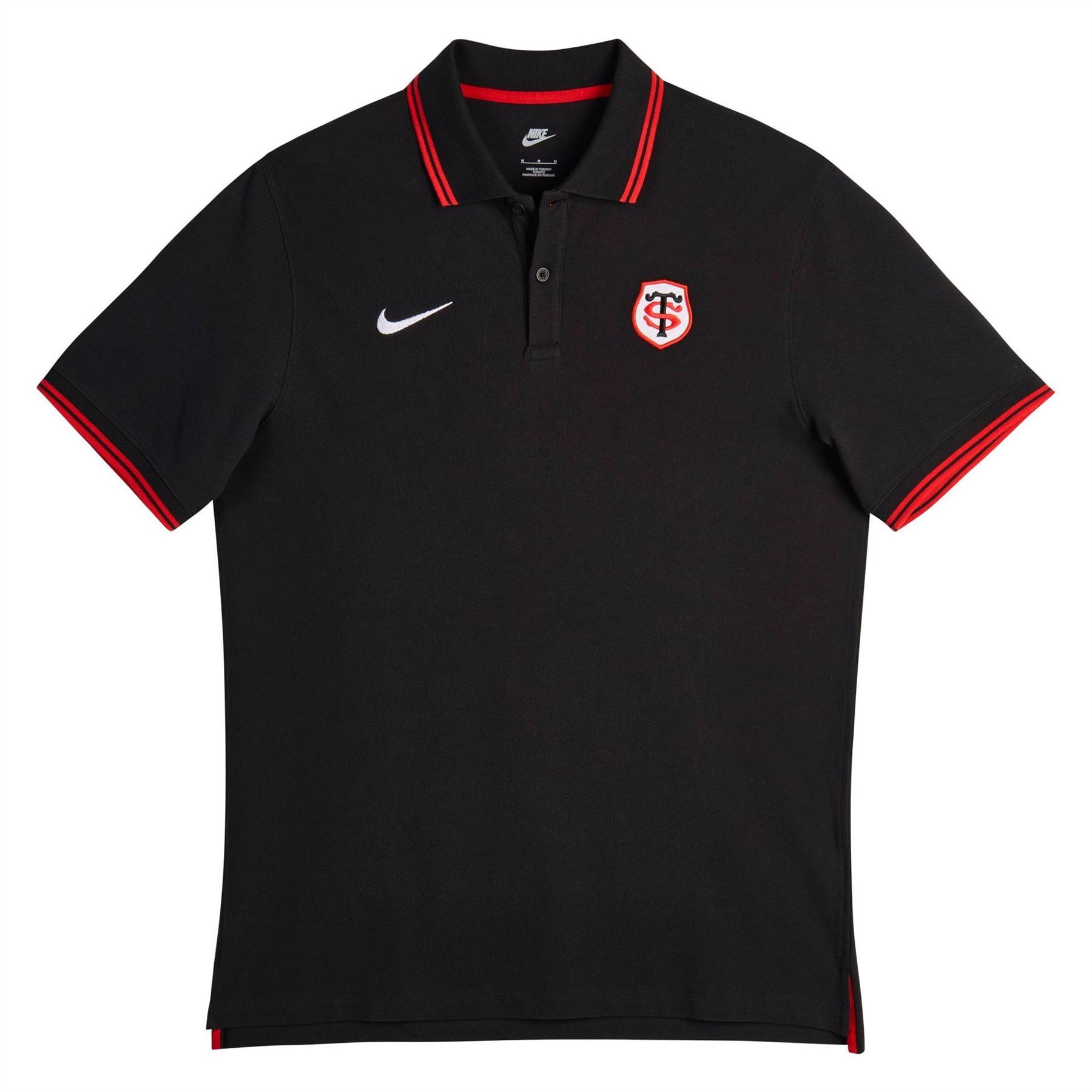 Nike St Dri Fit Pique Short Sleeve Rugby Polo