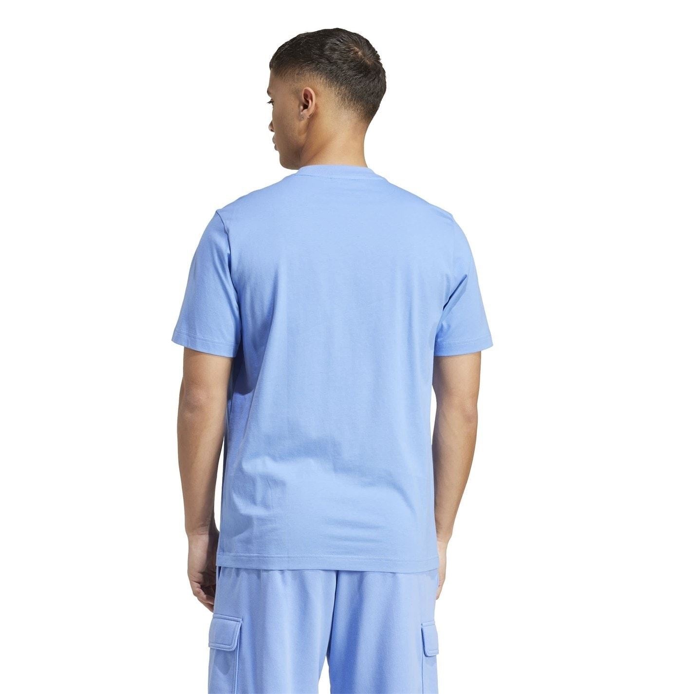 adidas Mens Essentials Single Jersey Logo T-Shirt