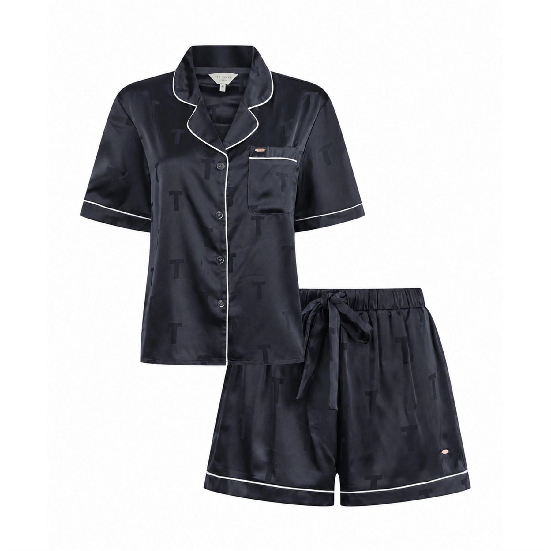 Ted Baker Sybil Short Sleeve Shirt And Shorts Pyjama Set