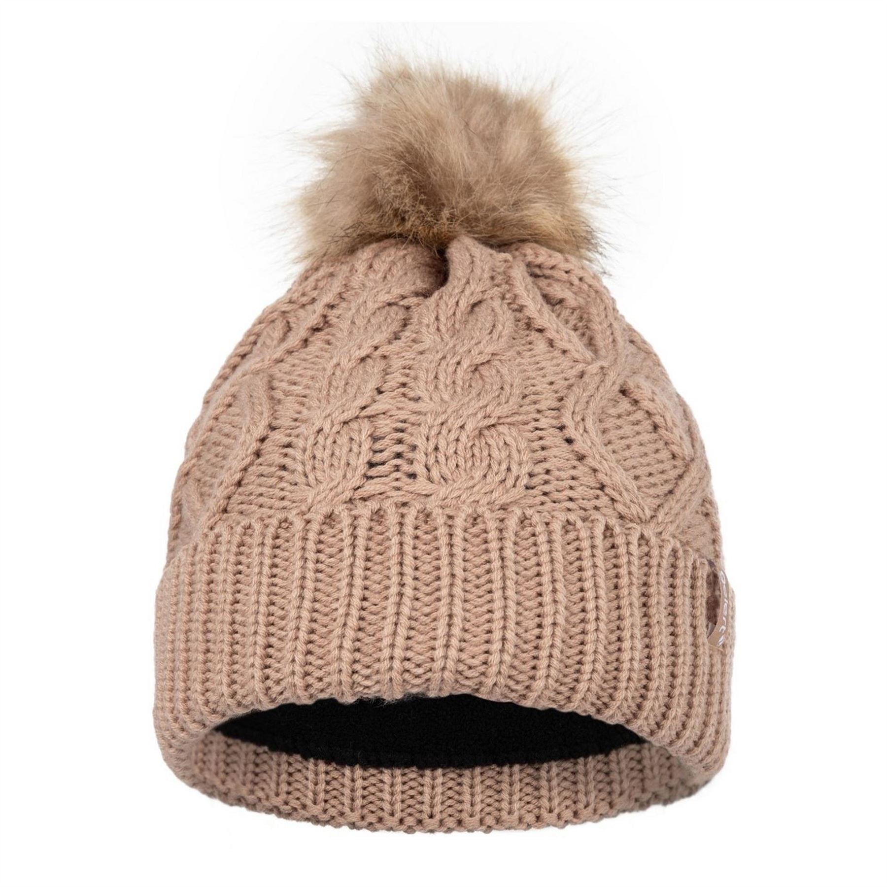 Gelert Womens Knitt Pom Beanie